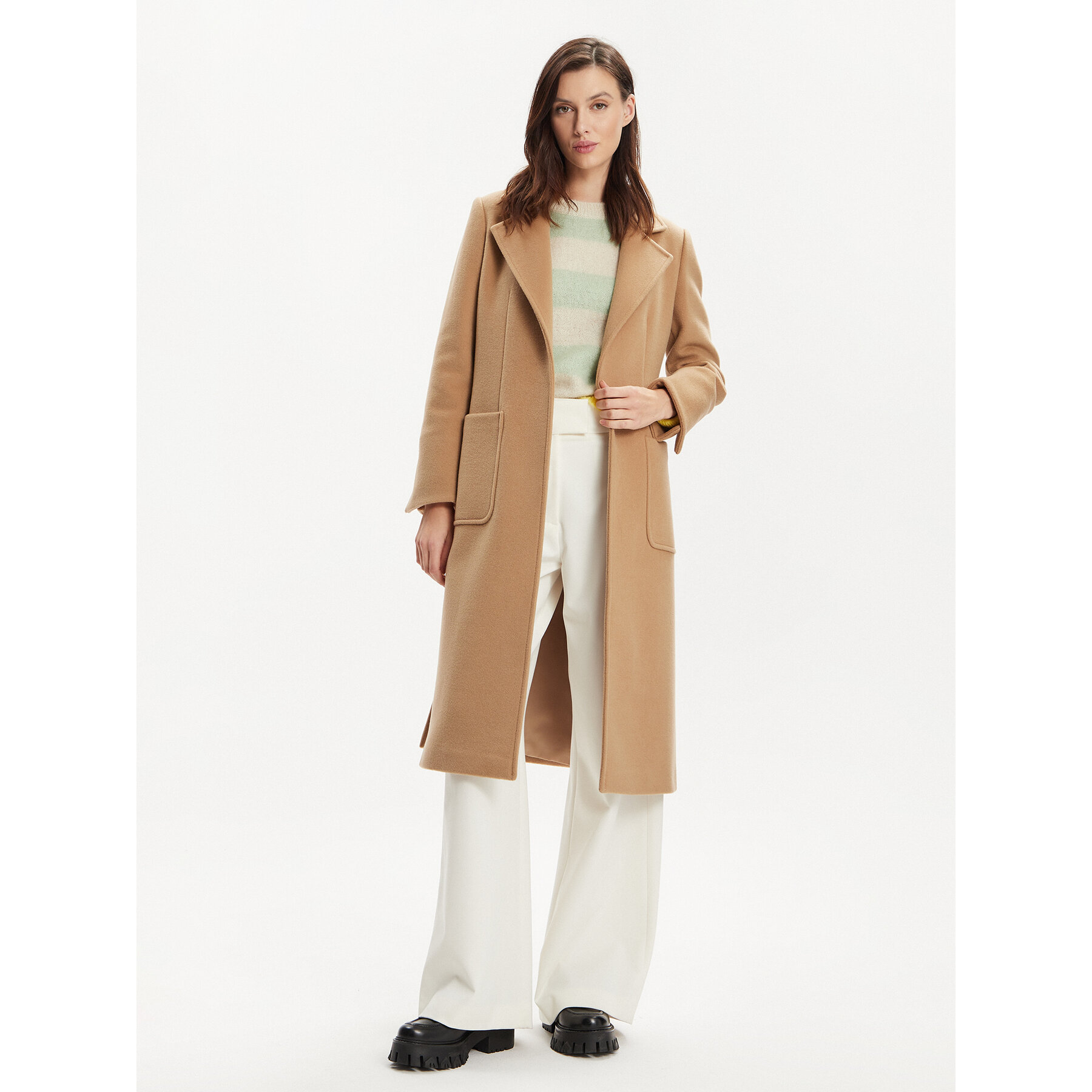MAX&Co. Wollmantel Runaway 2418011024200 Braun Regular Fit