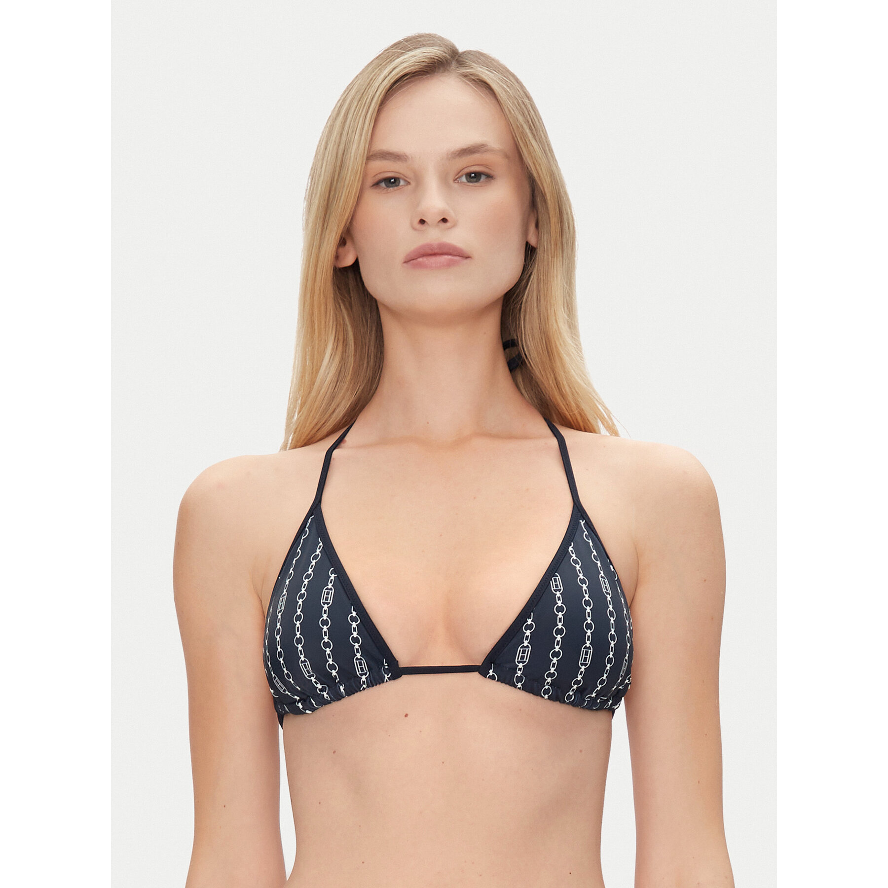 Tommy Hilfiger Bikini-Oberteil UW0UW05314 Dunkelblau