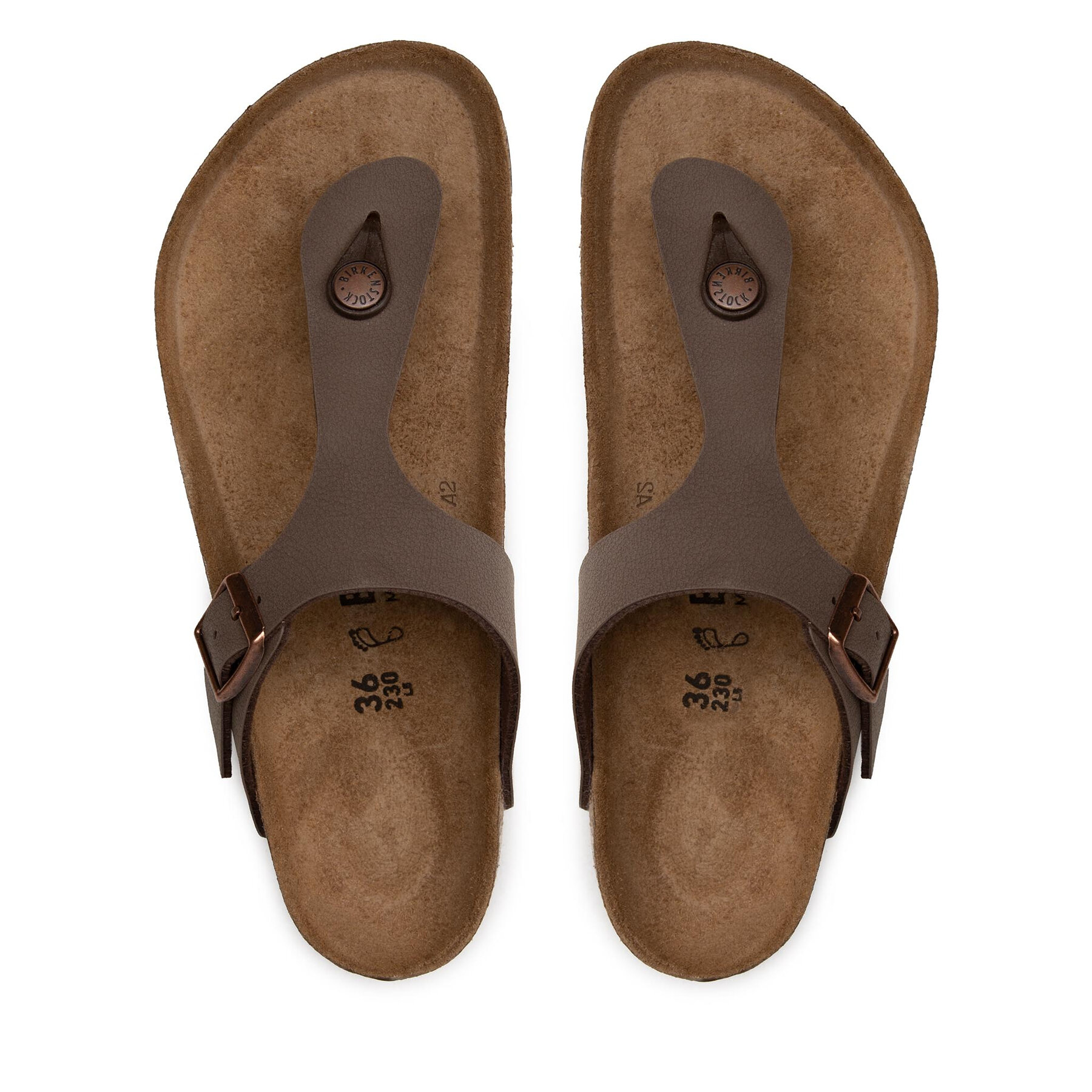 Σαγιονάρες Birkenstock Gizeh 0043751 Καφέ