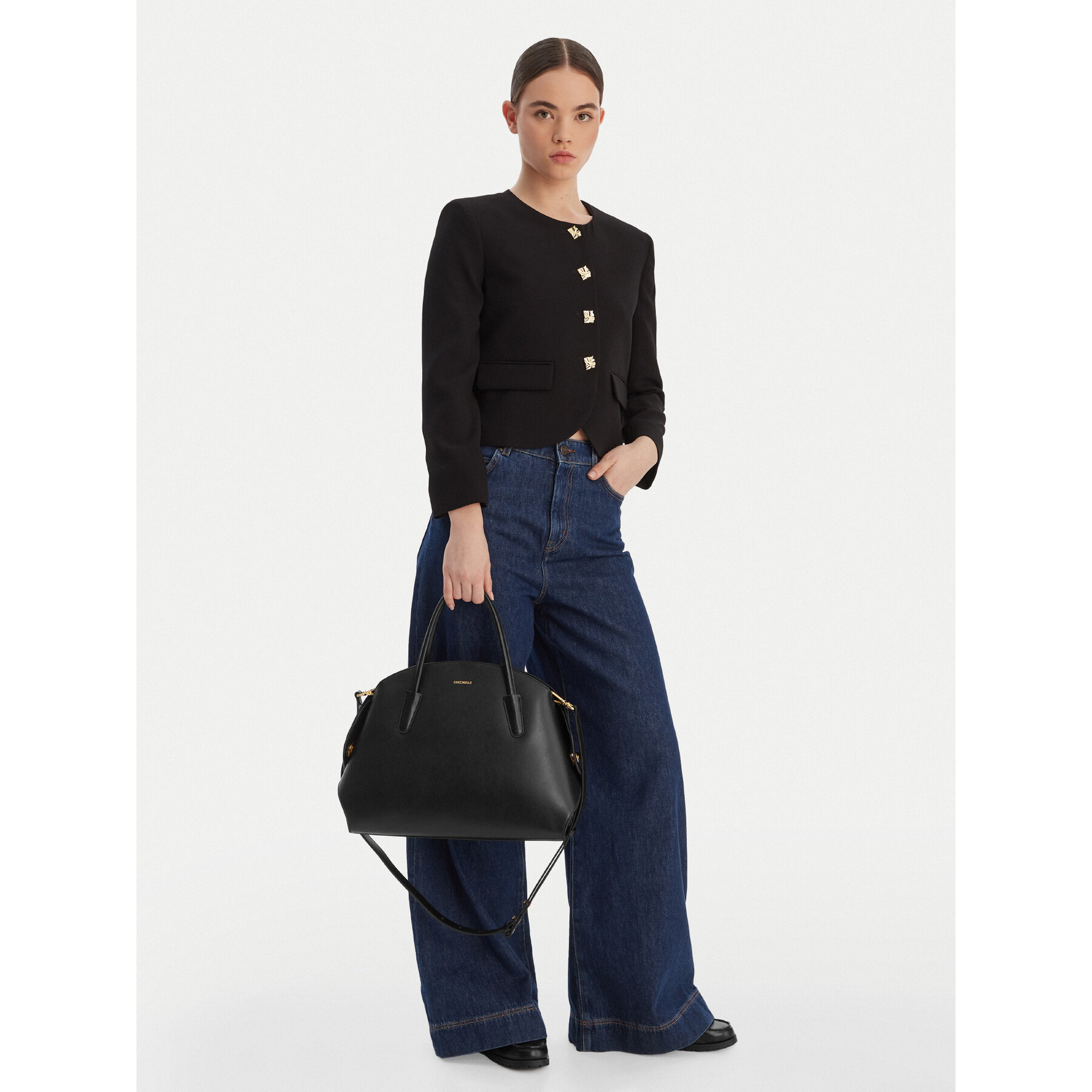 Geantă Coccinelle U7K Coccinelletylde E1 U7K 18 01 01 Negru