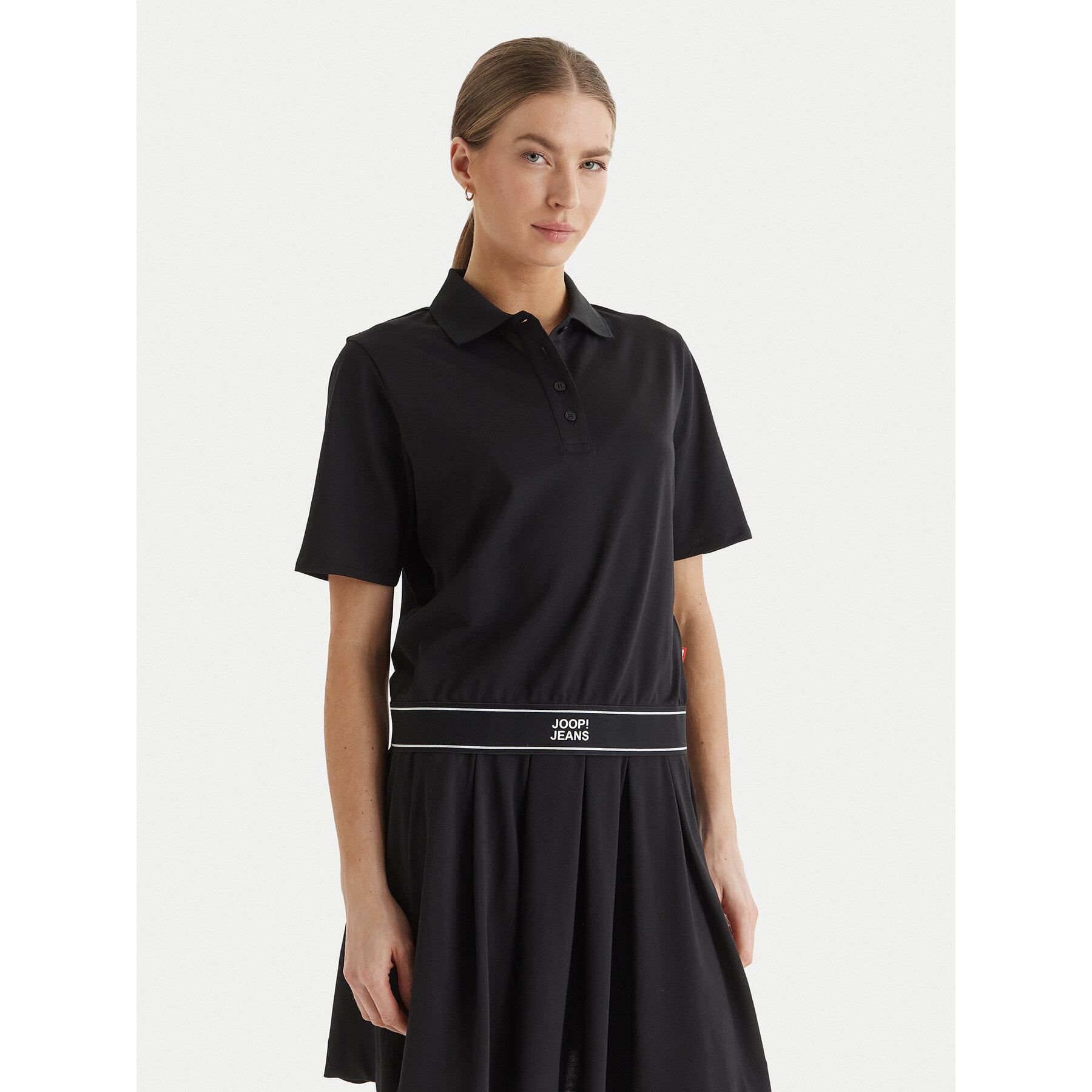 JOOP! Jeans Poloshirt Talena 10100104 30100660 Schwarz Modern Fit
