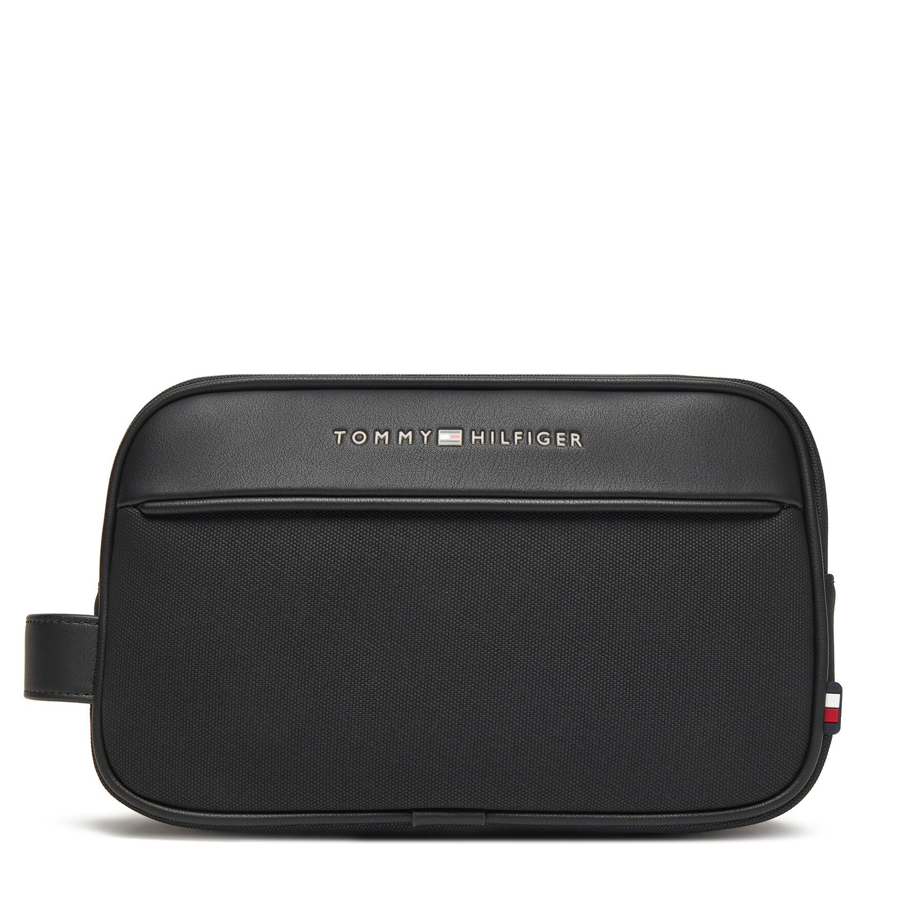 Tommy Hilfiger Τσαντάκι καλλυντικών Tommy Hilfiger Th Foundation Washbag AM0AM13747 Μαύρο
