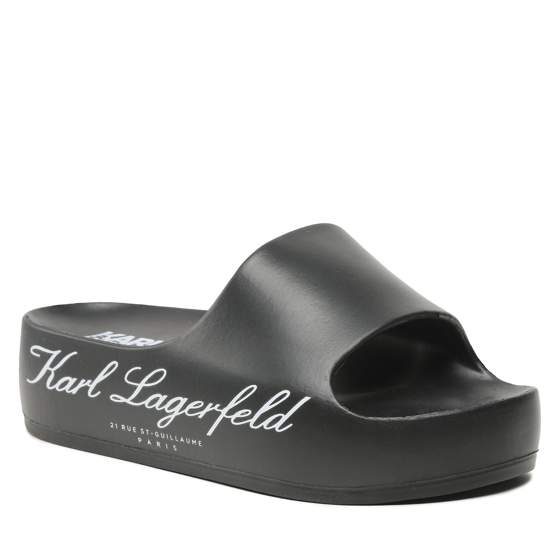 Şlapi KARL LAGERFELD KL86000 Negru