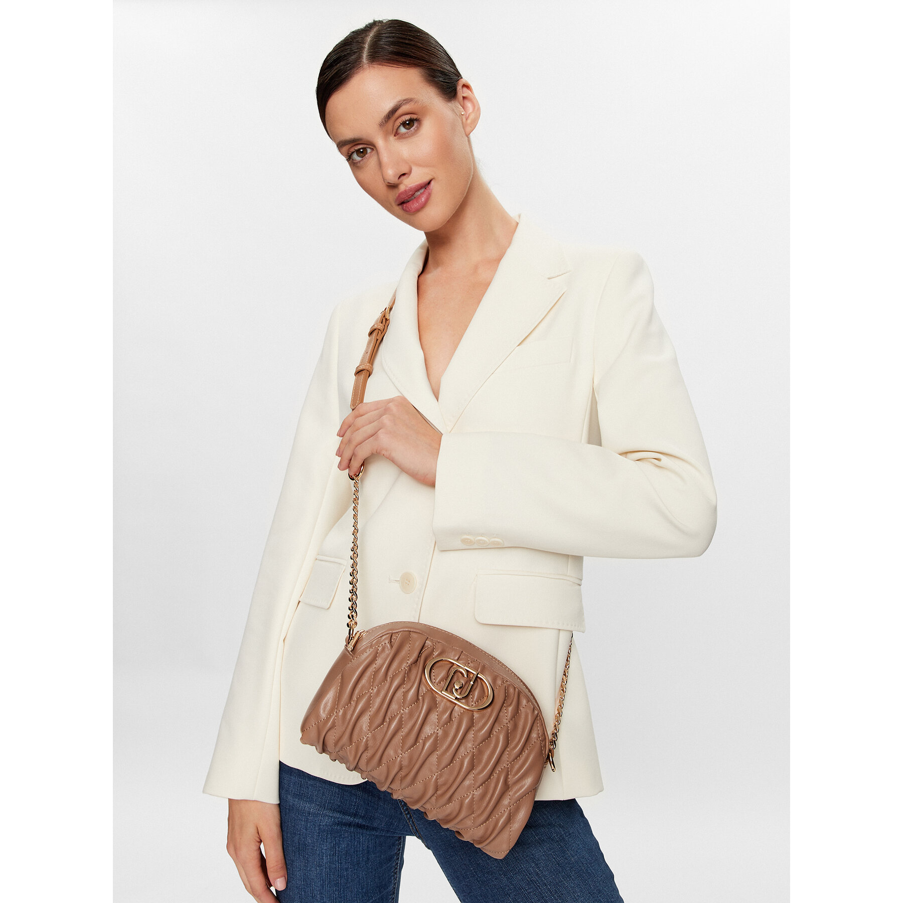 Ročna torba Liu Jo Camera Case AF3134 E0457 Cammello 00070