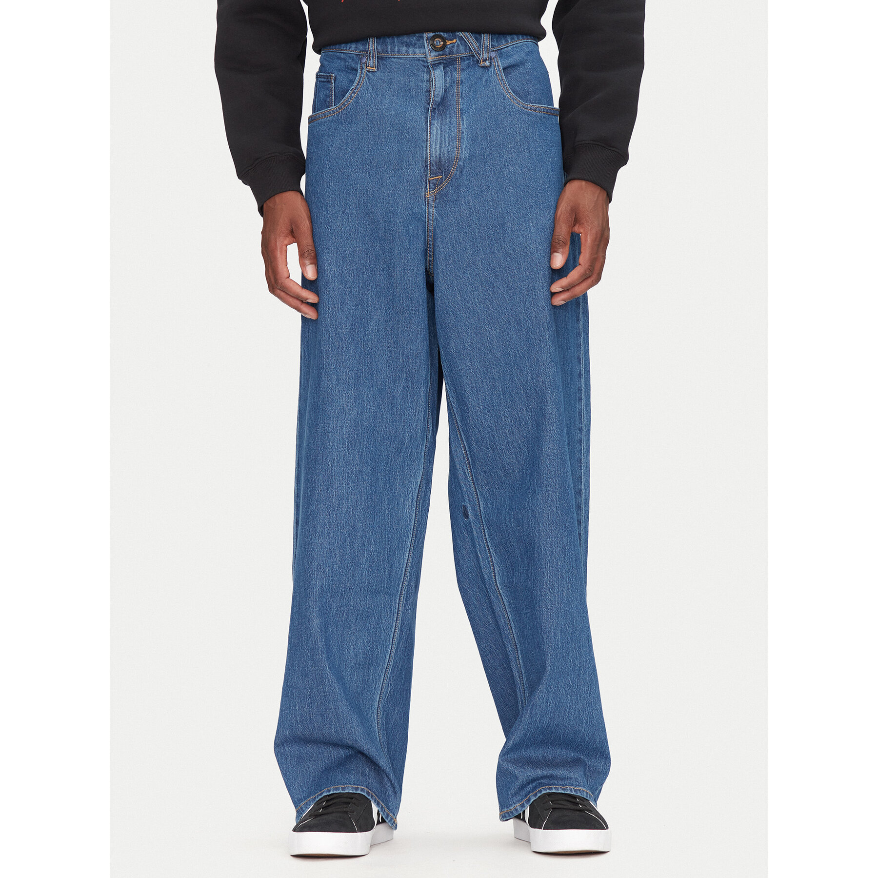 Volcom Jeans Chillow A1912502 Blau Loose Fit