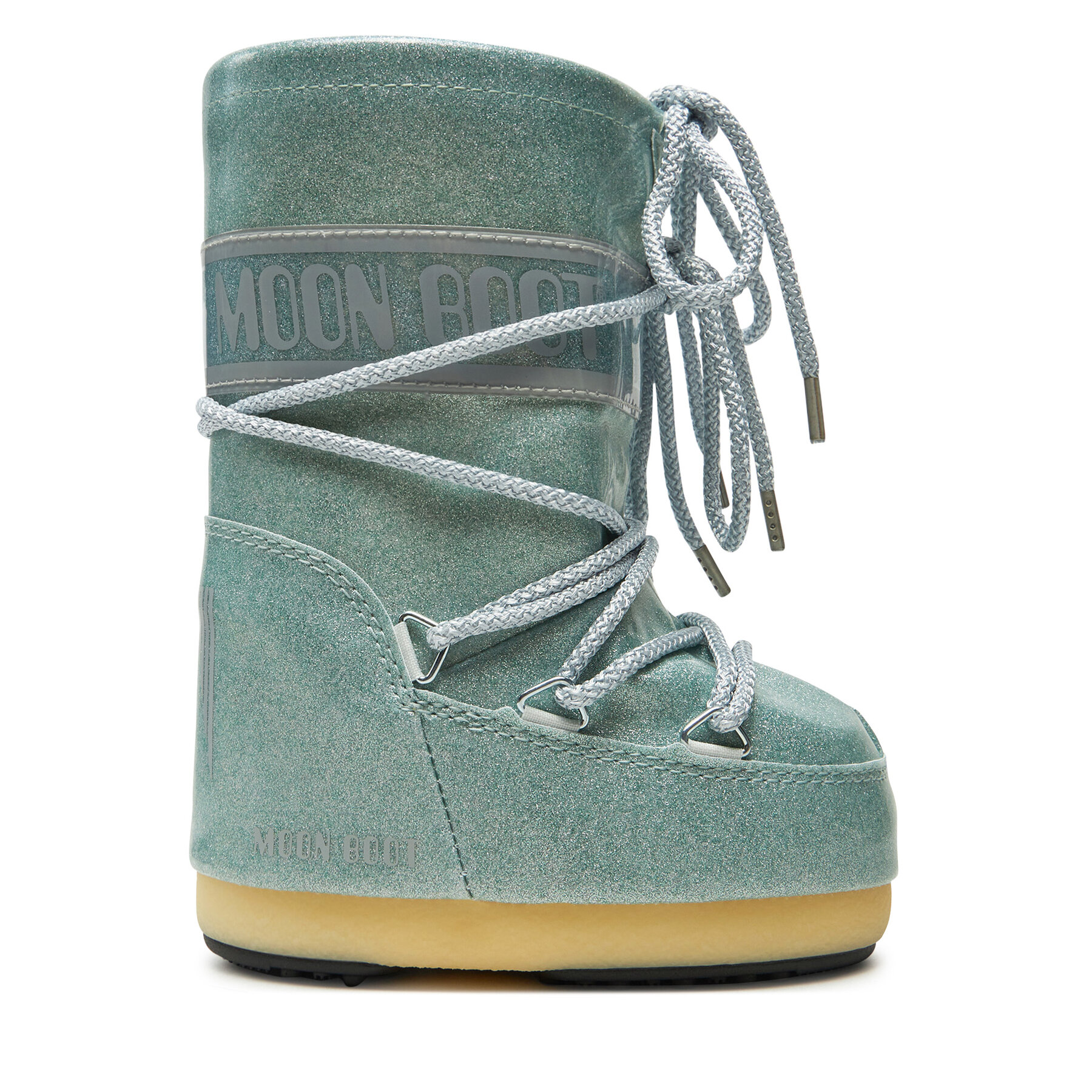 Bottes de neige Moon Boot Icon Junior Glitter 80D3400290 Bleu
