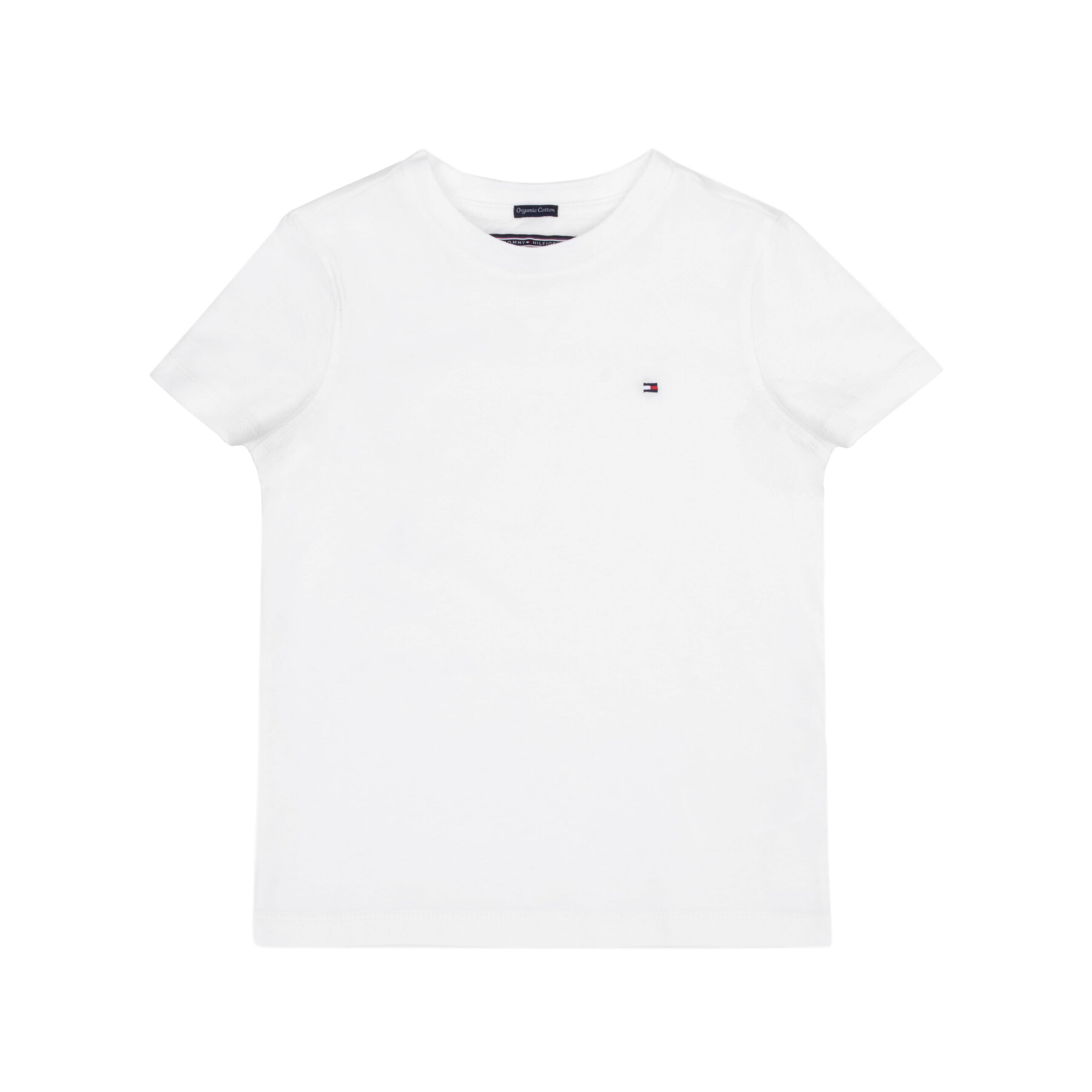 Tommy Hilfiger T-Shirt KB0KB04140 S Λευκό Regular Fit