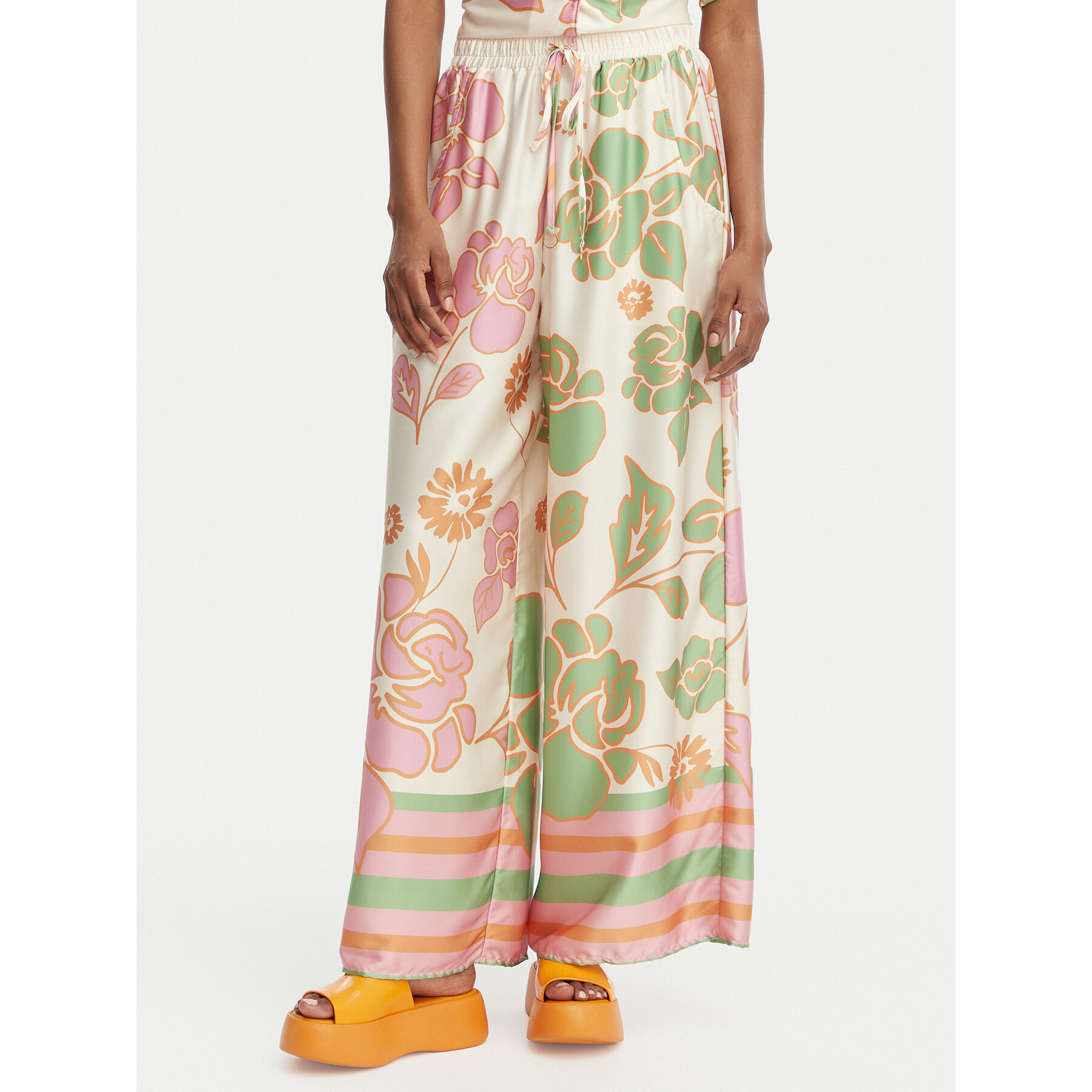 Maaji Stoffhose Ophelia PT1836CPA005 Bunt Relaxed Fit