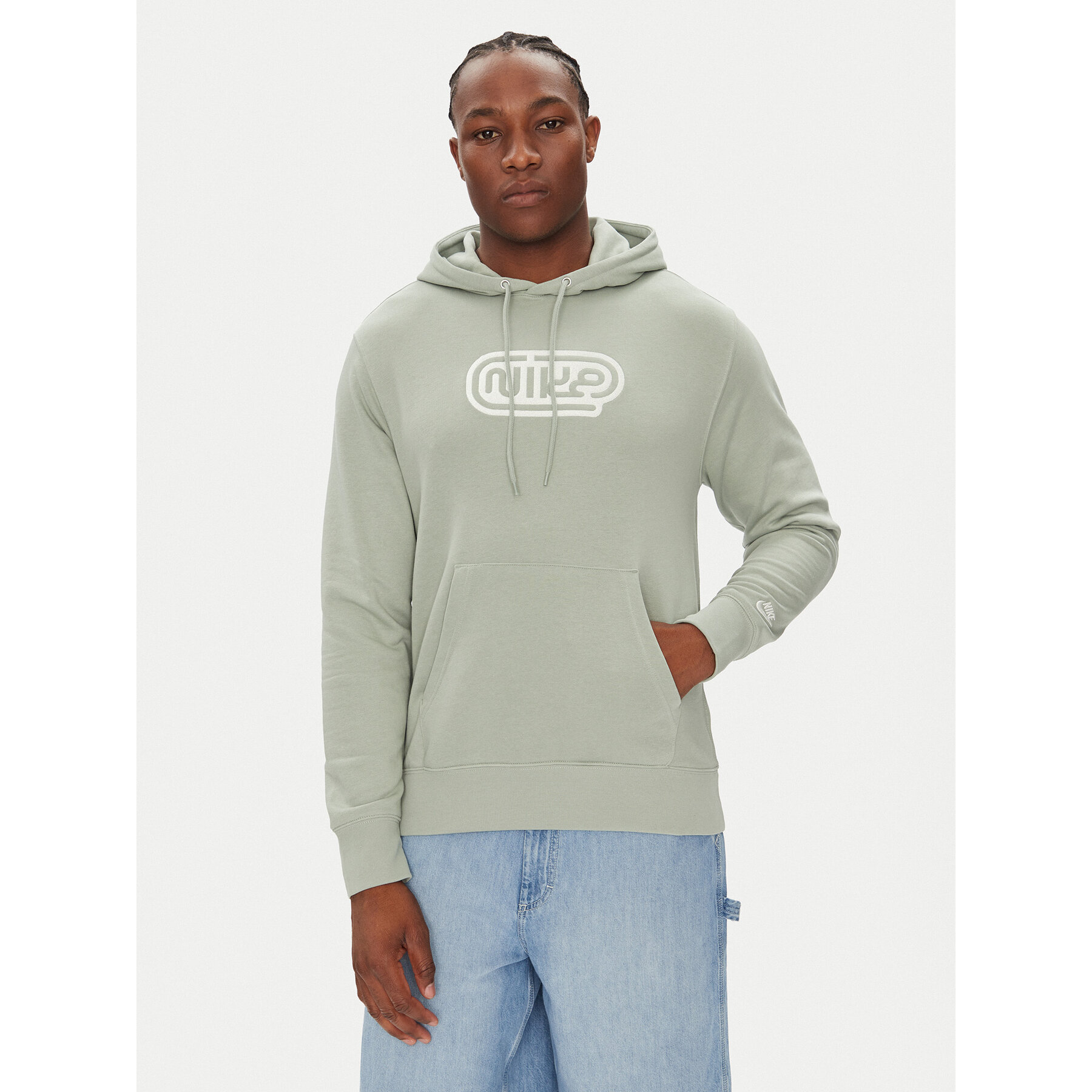 Nike Sweatshirt HJ2506zi Grün Regular Fit