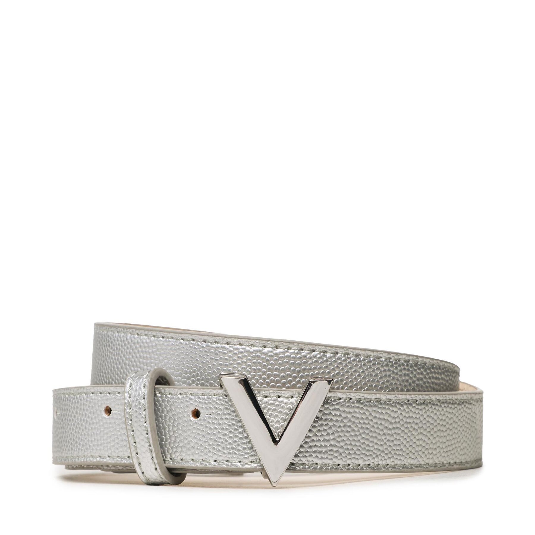 Valentino Ζώνη Γυναικεία Valentino Divina VCS1R456GN Ασημί