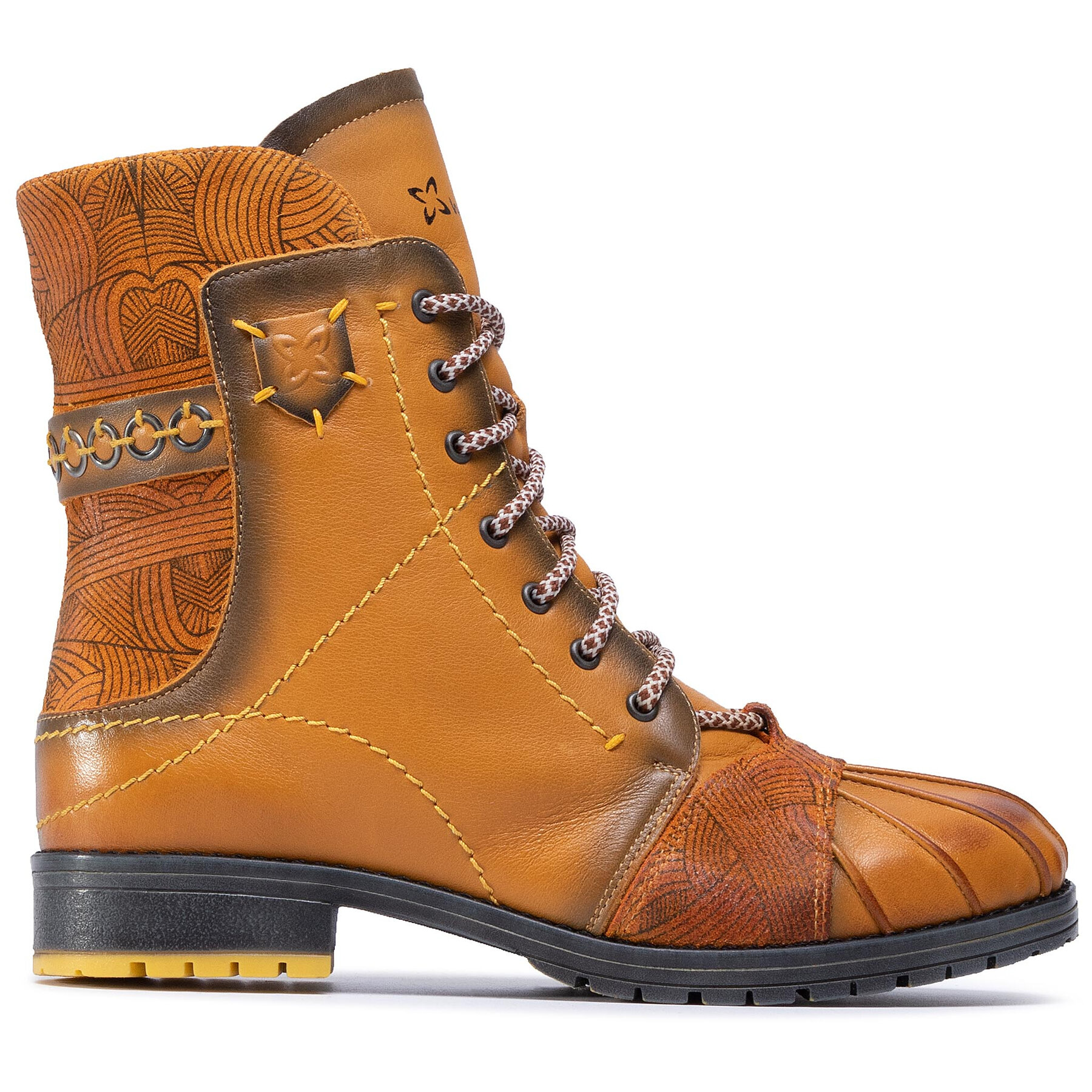 Botas de montaña Maciejka 03961-07/00-4 Amarillo