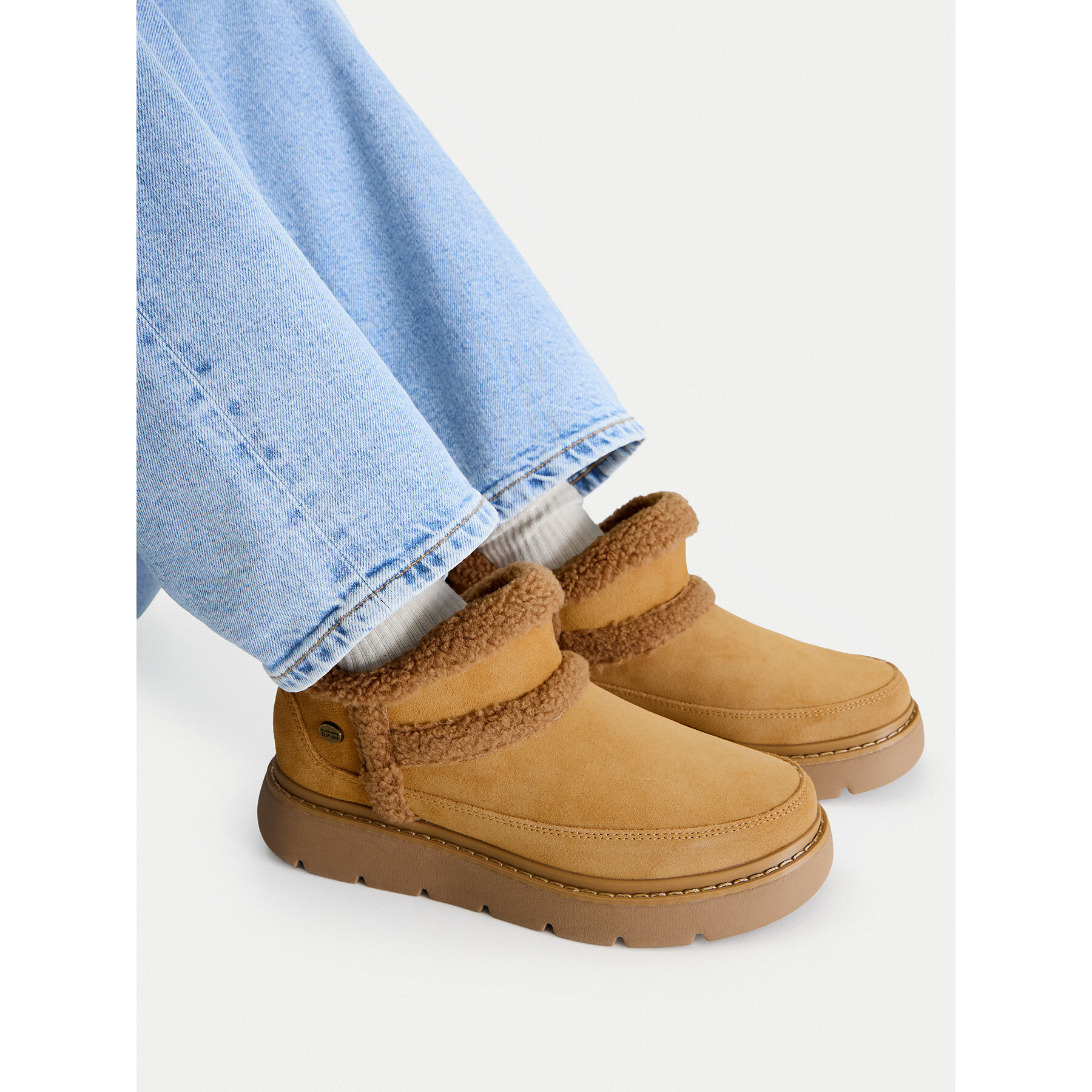 Čizme za snijeg Skechers Bobs Keepsakes Lite - Winter Snug 114895 Smeđa
