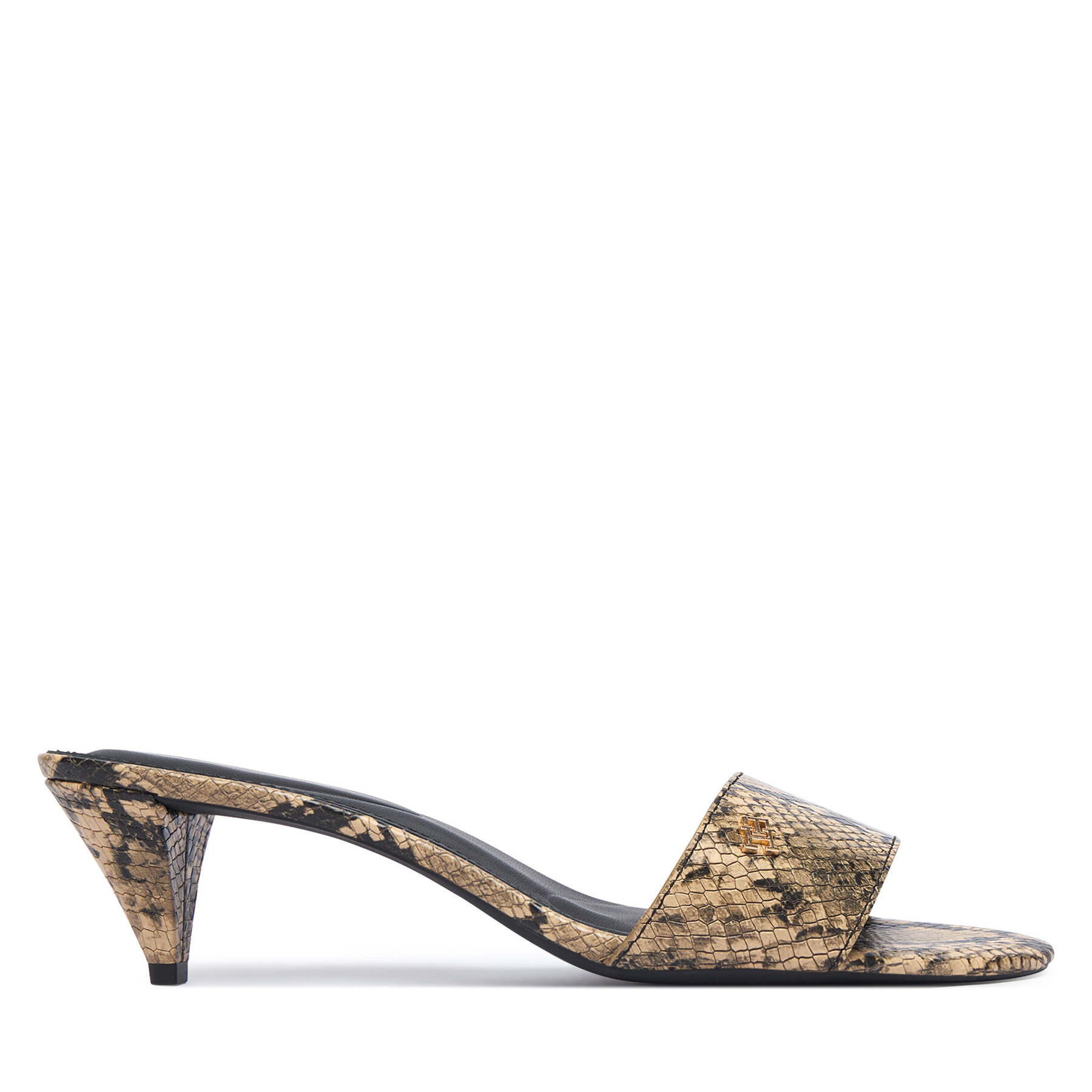 Şlapi Tommy Hilfiger Th Mid Mule FW0FW09429 Bej