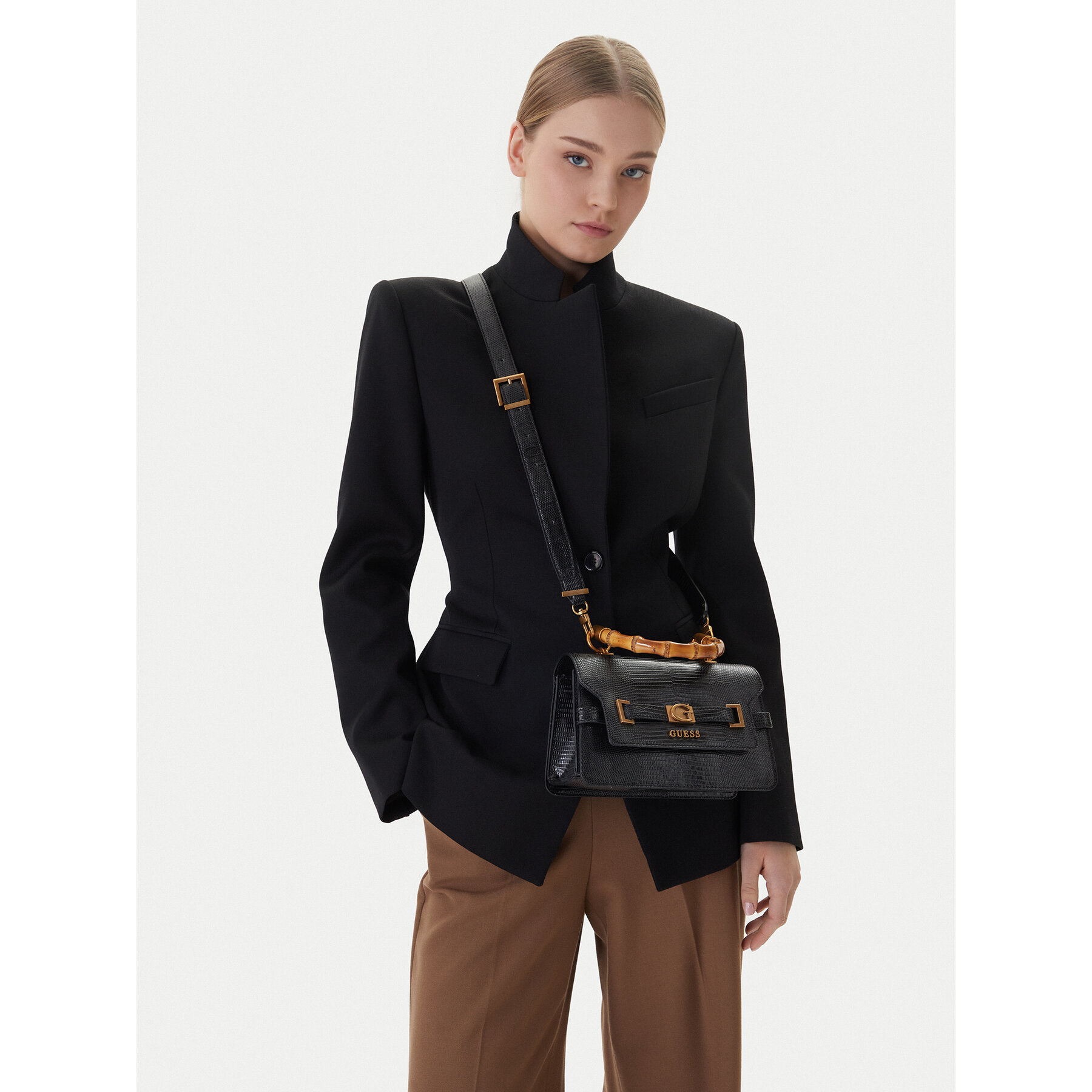 Τσάντα Guess HWKB95 06200 Μαύρο