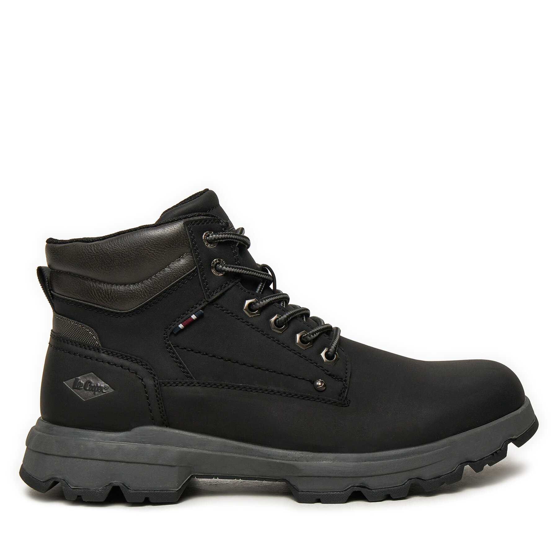 Męskie Trzewiki Lee Cooper, Rozmiar 42 Czarny PCTT0002S