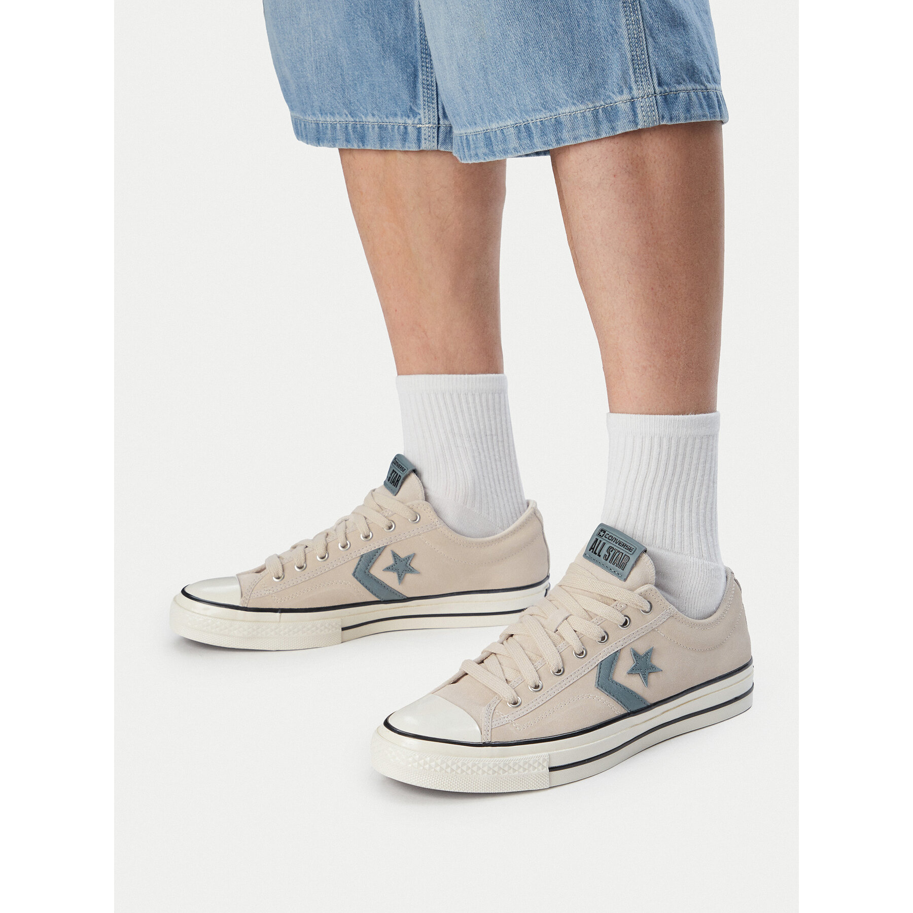 Teniși Converse Star Player 76 Suede A17855C Bej