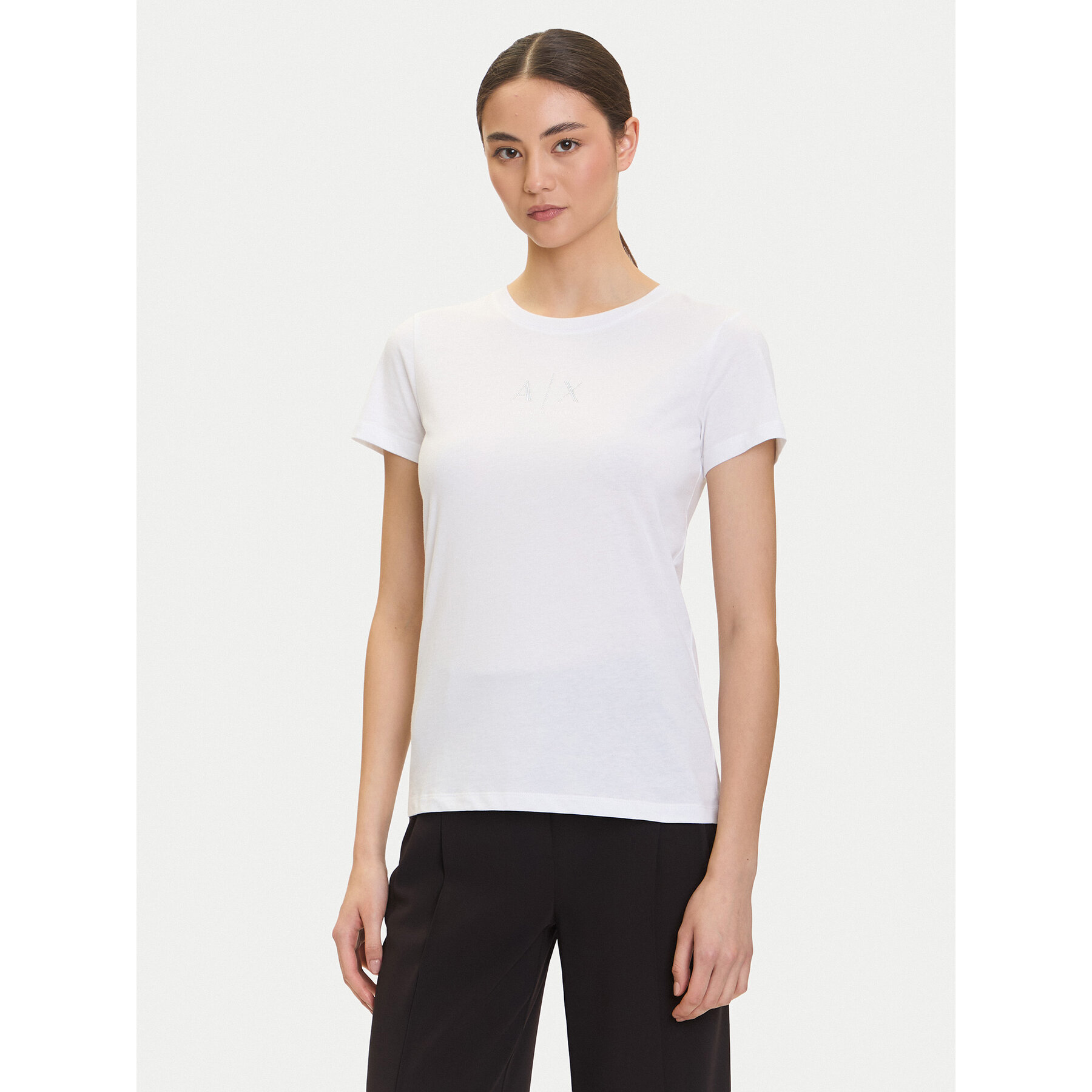 Armani Exchange Póló XW001459 AF10356 U0002 Fehér Regular Fit