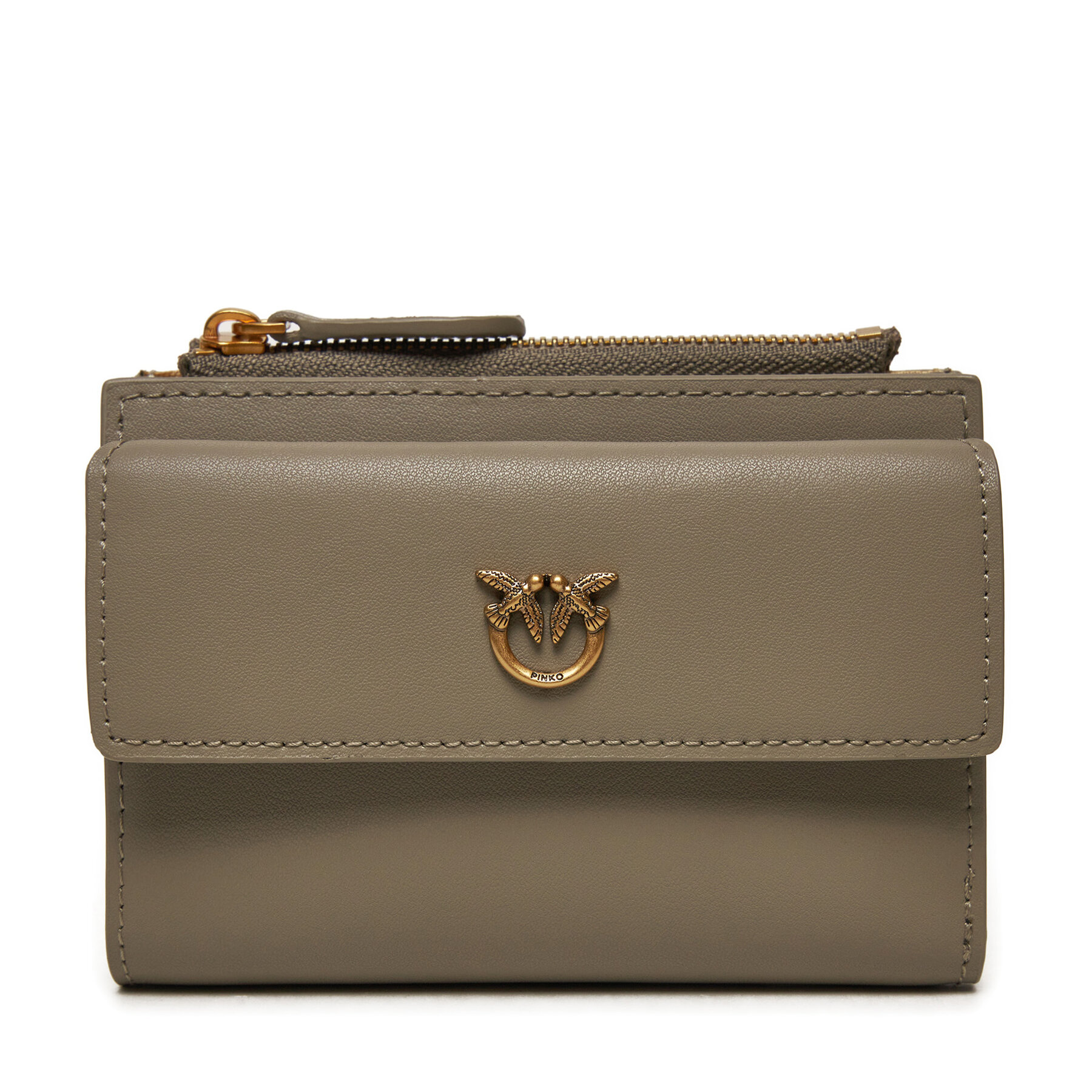Портфейл PINKO Compact Wallet . 103612 A0F1 Сив