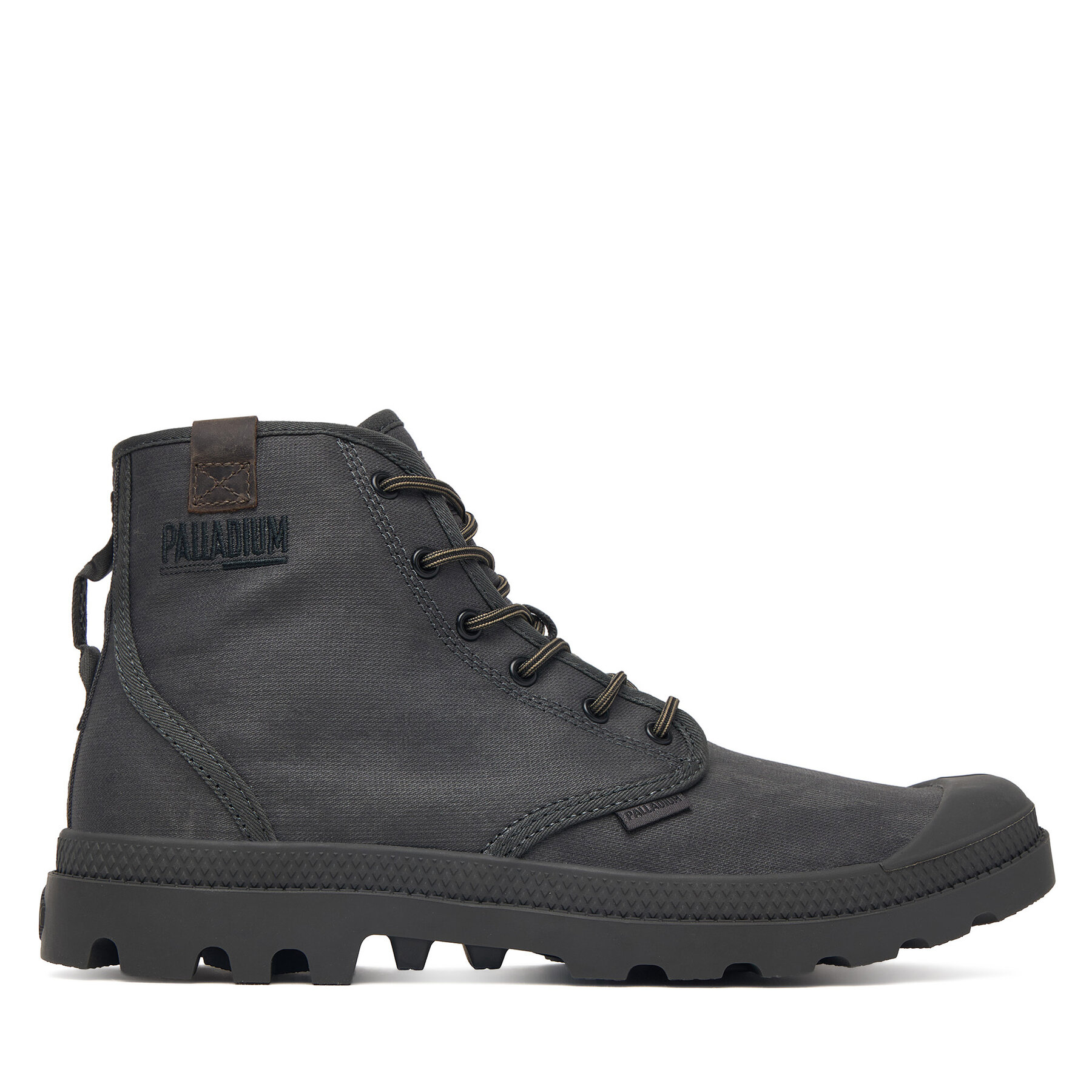 Trapper stila apavi Palladium Pampa Pine Wax 74993-081-M Melns