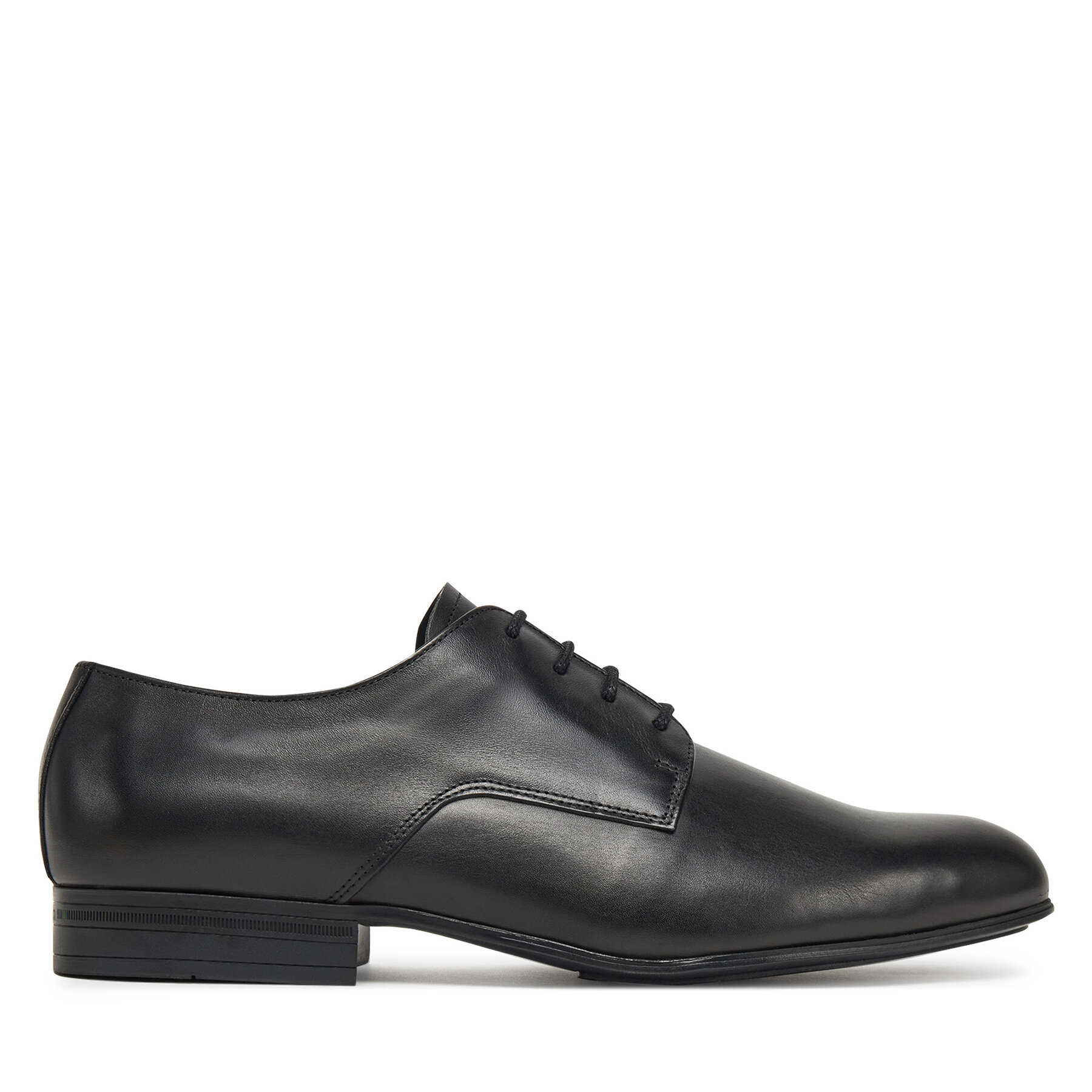 Pantofi Calvin Klein Almond Derby HM0HM01705 Negru