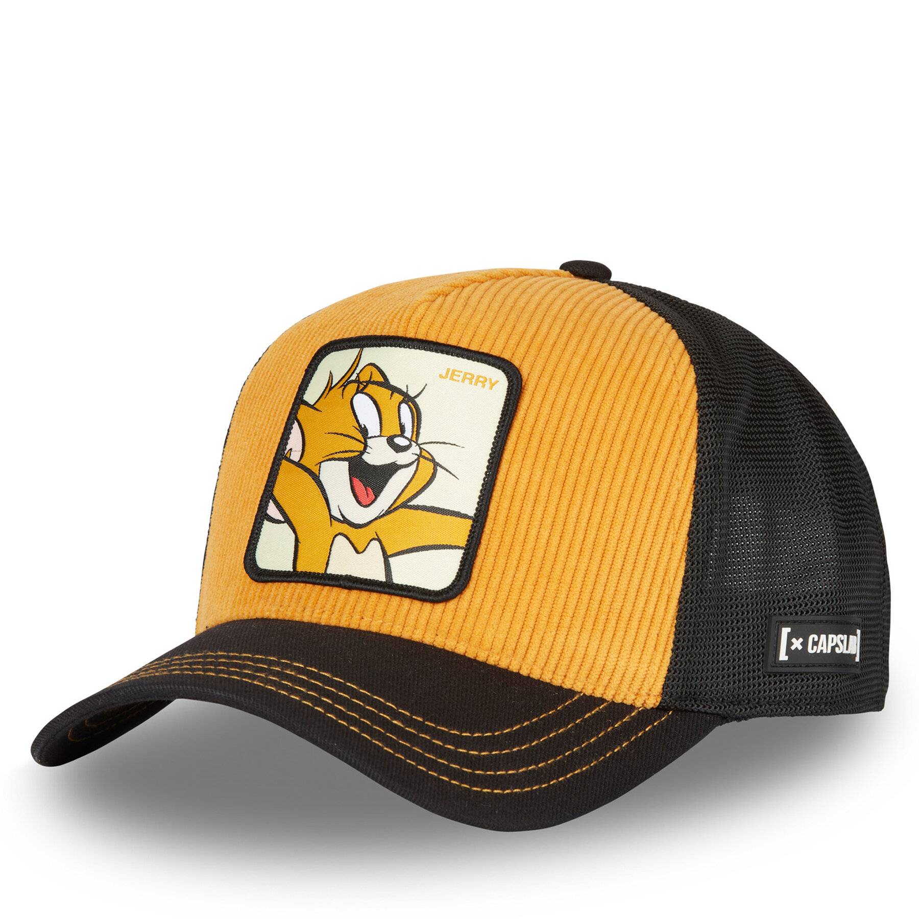 Gorra con visera Capslab CL/TAJ4/1/CT/SMI Amarillo