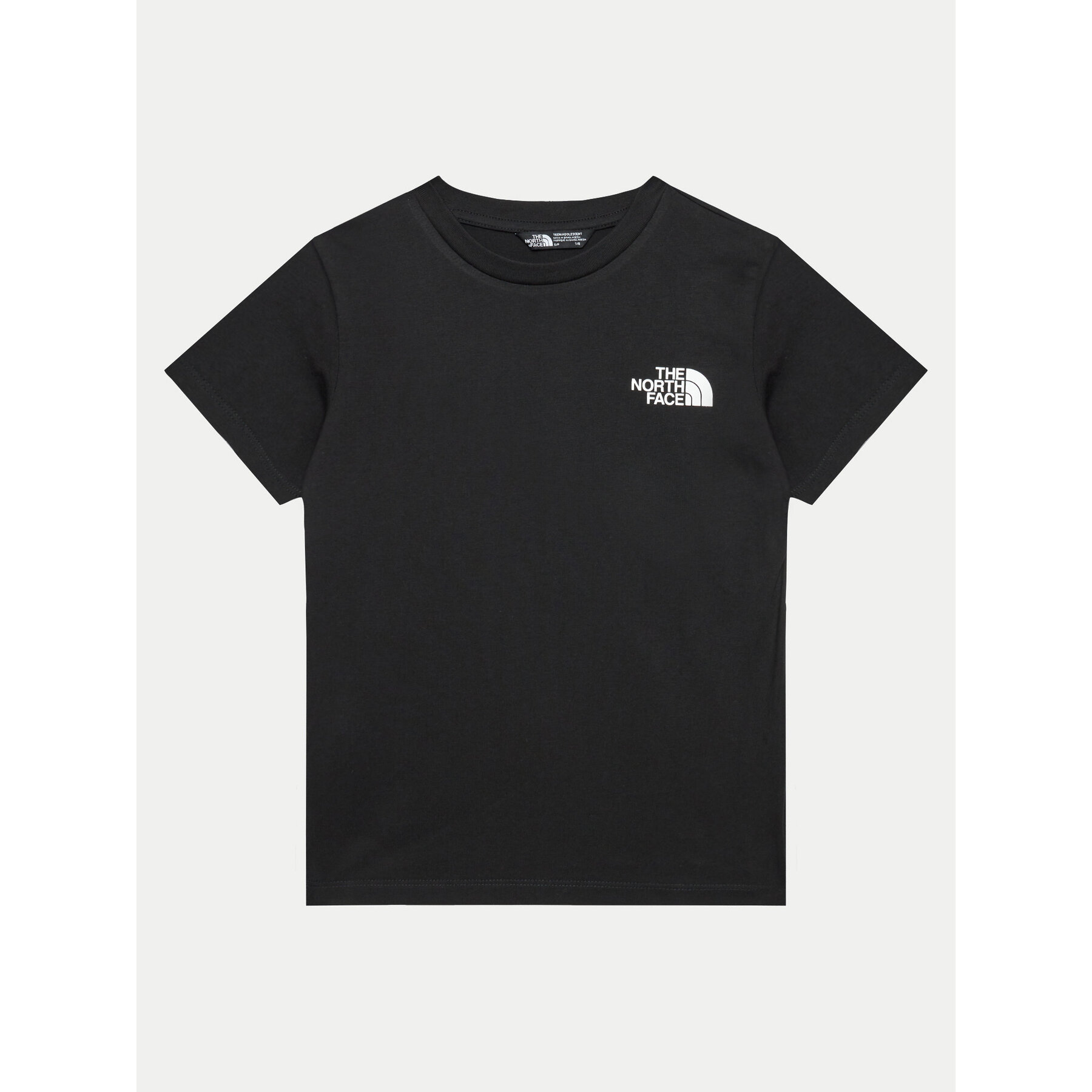 The North Face Póló Simple Dome NF0A8DRP Fekete Regular Fit