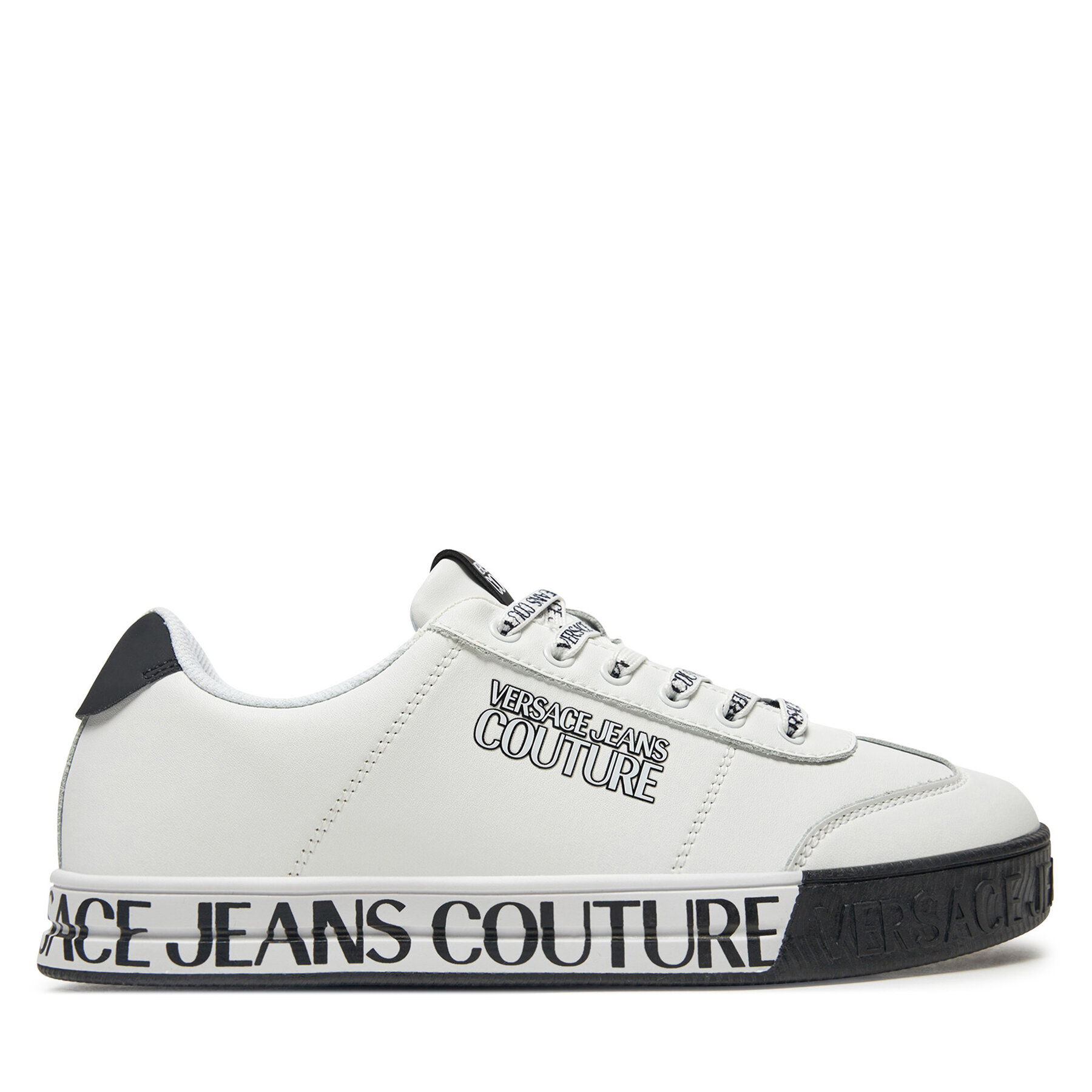 Herren Sneakers Versace Jeans Couture, Schuhgröße 40, Weiß, Court 88 77YA3SK6
