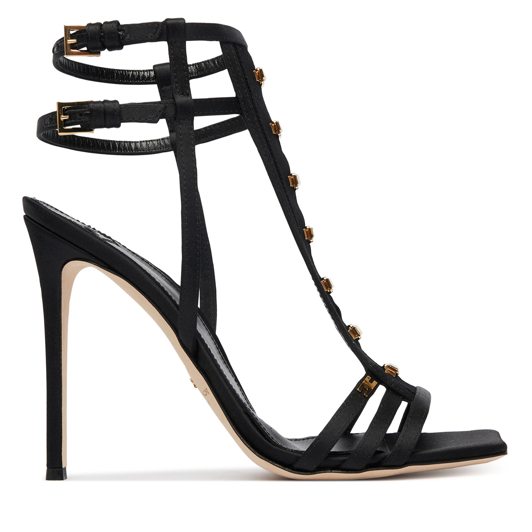 Sandali Elisabetta Franchi SA-24L-62E2-V590 Črna