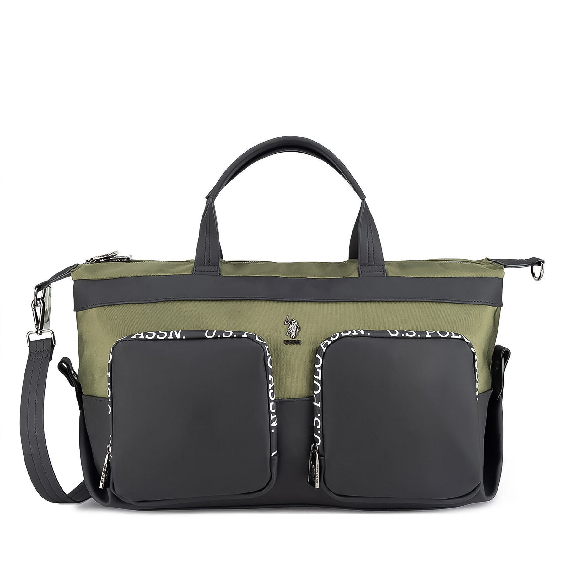 Τσάντα Σαββατοκύριακου U.S. Polo Assn. BIUXT6260MPJ Πράσινο