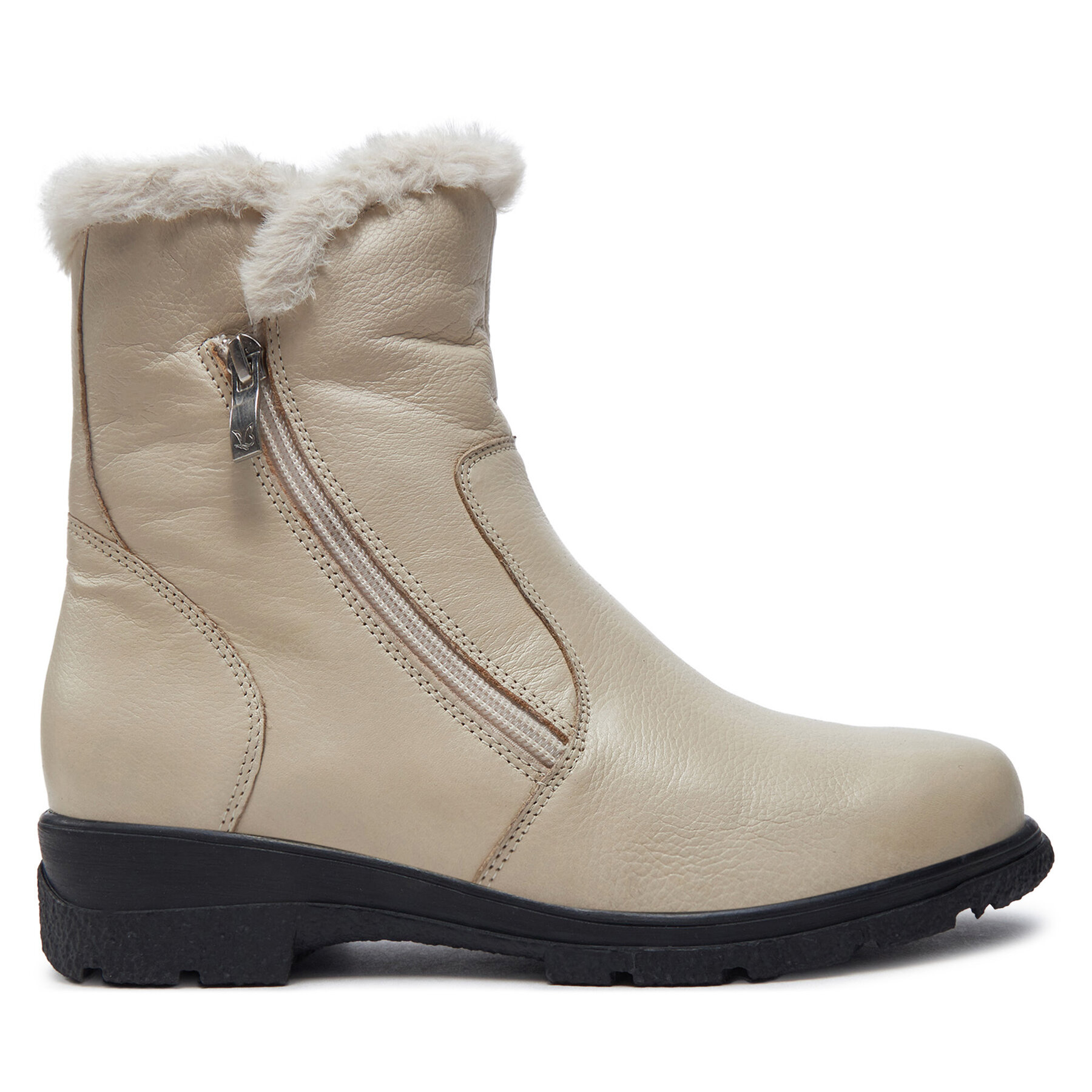 Damen Stiefeletten Caprice, Schuhgröße 37, Écru, 9-26409-41