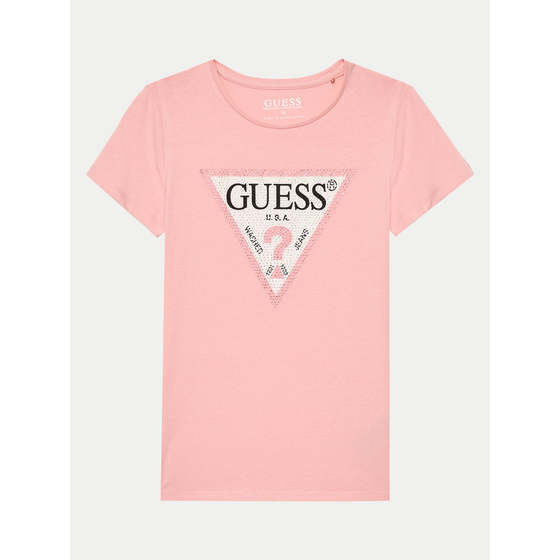 Guess T-Shirt J2YI51 K6YW1 Ροζ Regular Fit