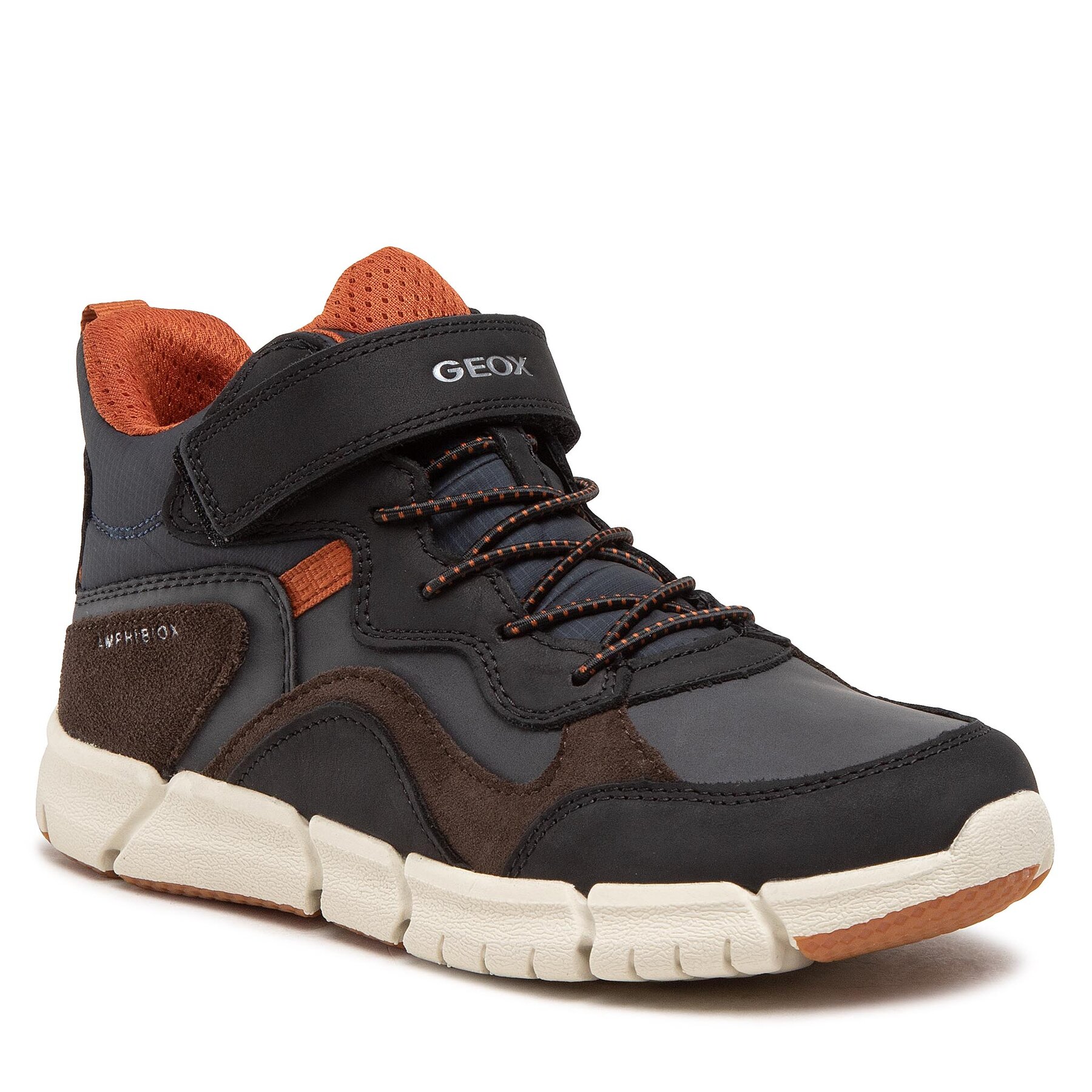 Gležnjarji Geox J Flexyper B.B Abx A J269XA 032ME C0944 D Brown/Dk Orange