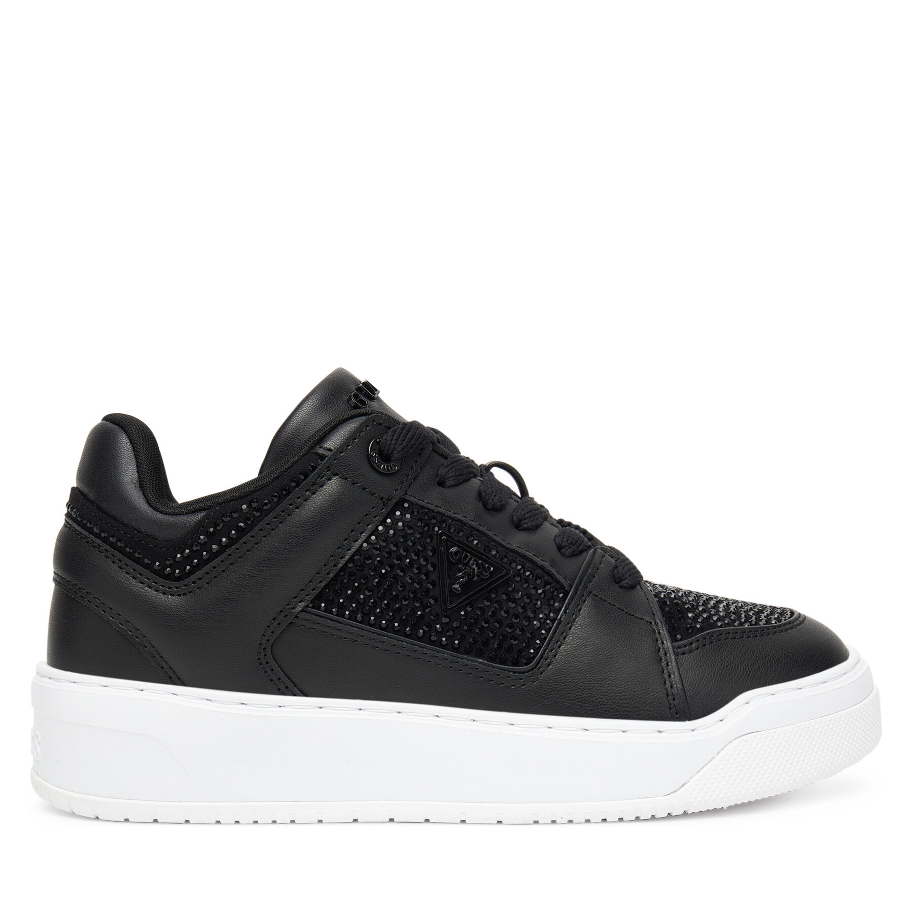 Sneakers Guess FLTDL2 LEA12 Negru