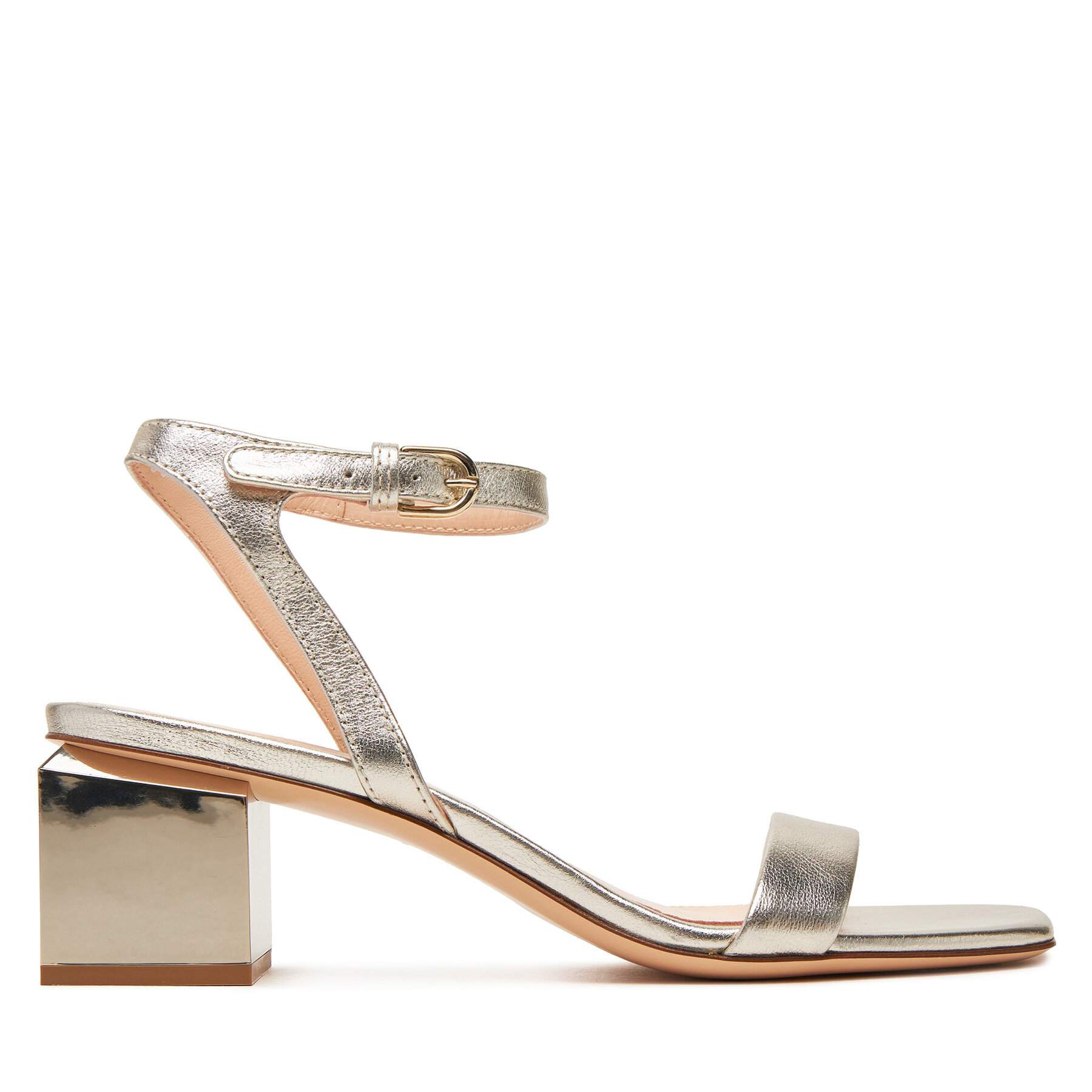 Сандали AGL Angie D660001PCKB135G252 Златист