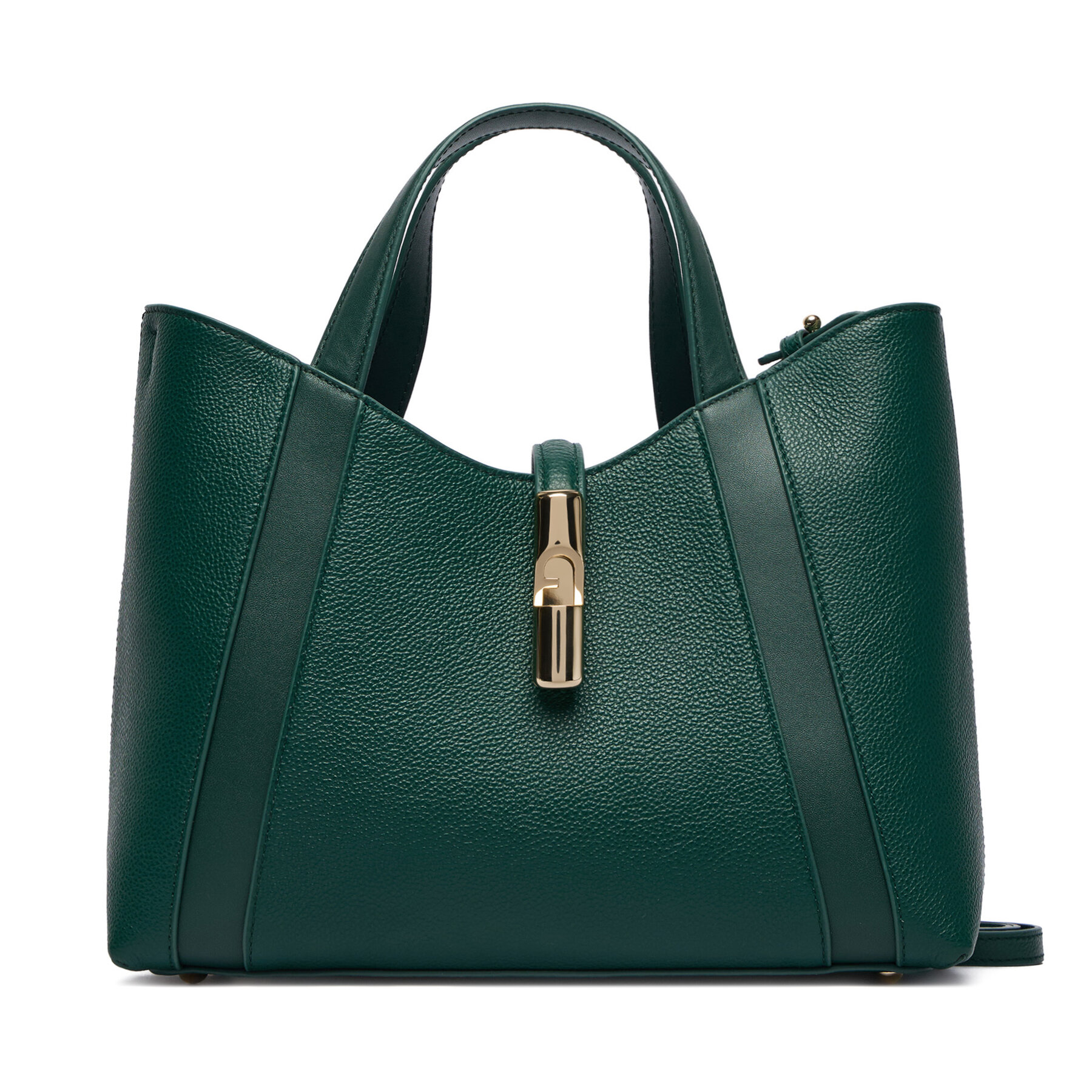 Geantă Furla Goccia Shopper Bag S WB01789 BX3353 KH 4282S Verde
