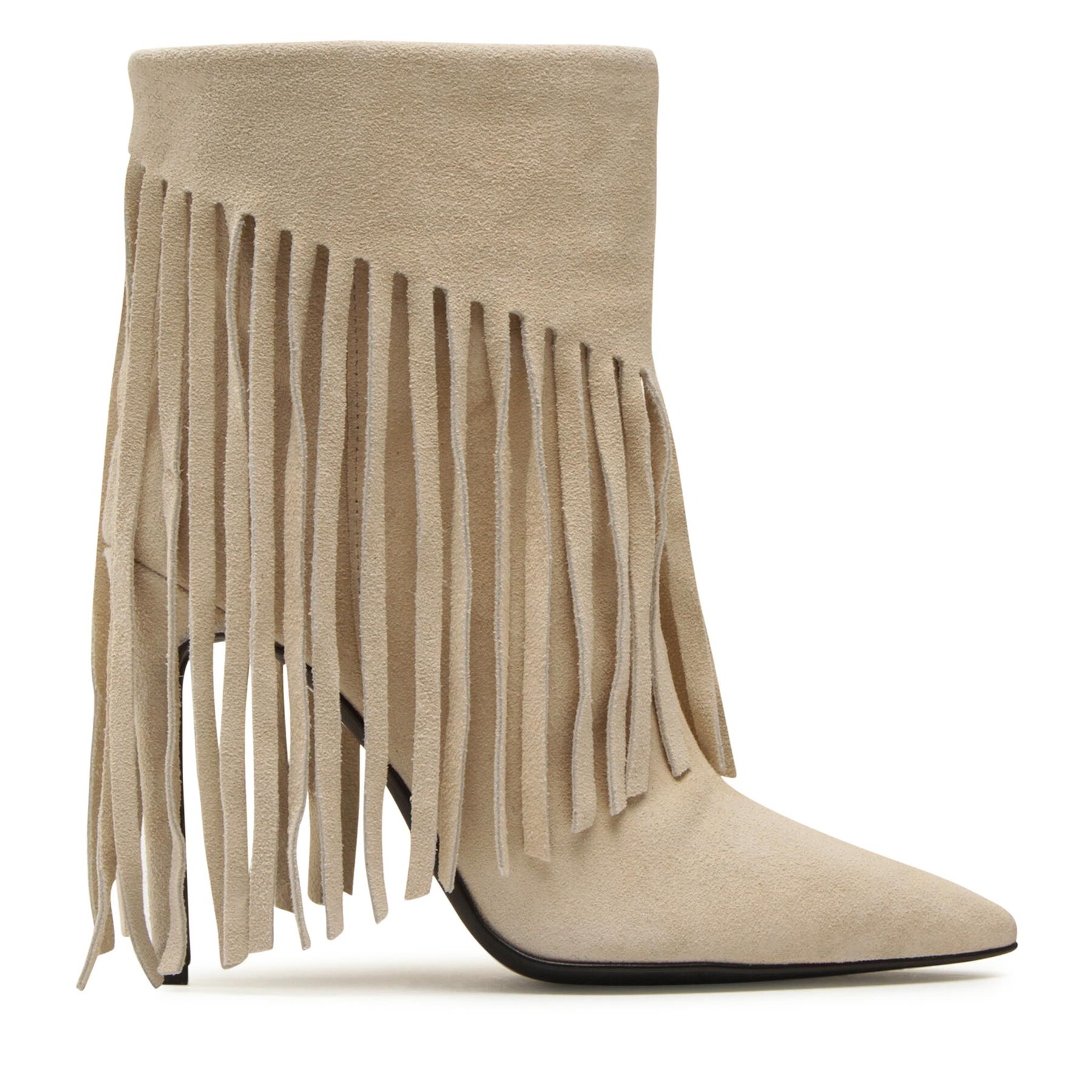 Cizme și botine cowboy PINKO Olympe Tronchetto PE 23 BLKS1 100573 A0N8 Bej