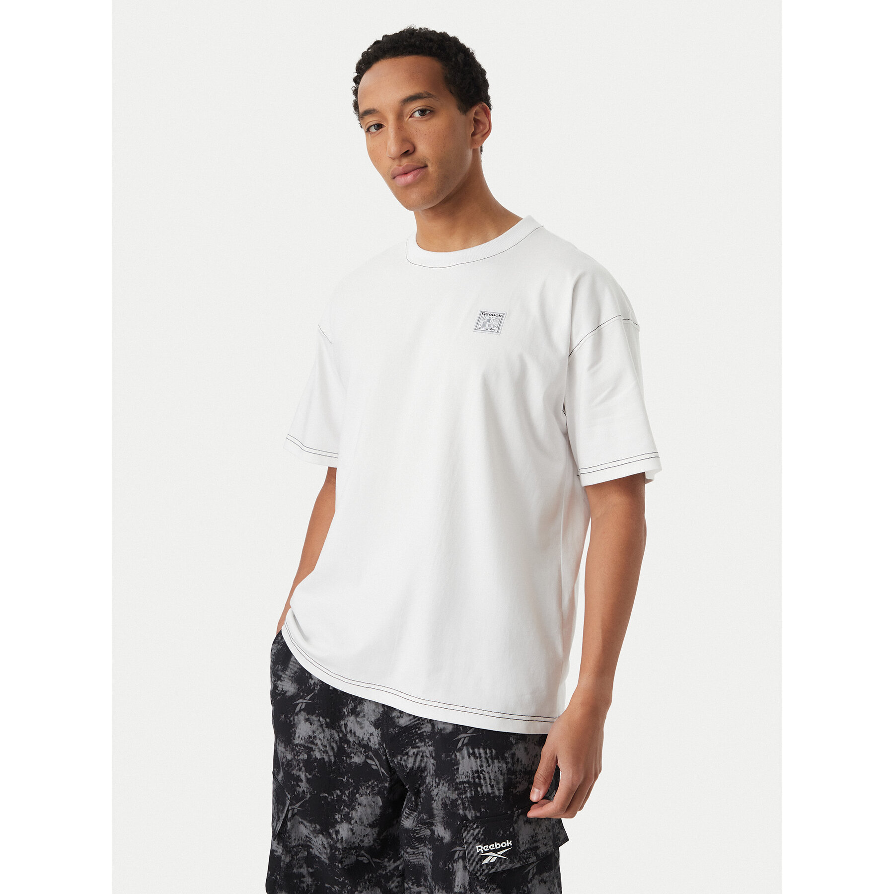 Reebok T-Shirt Aurelian RK25737CCM Weiß Regular Fit