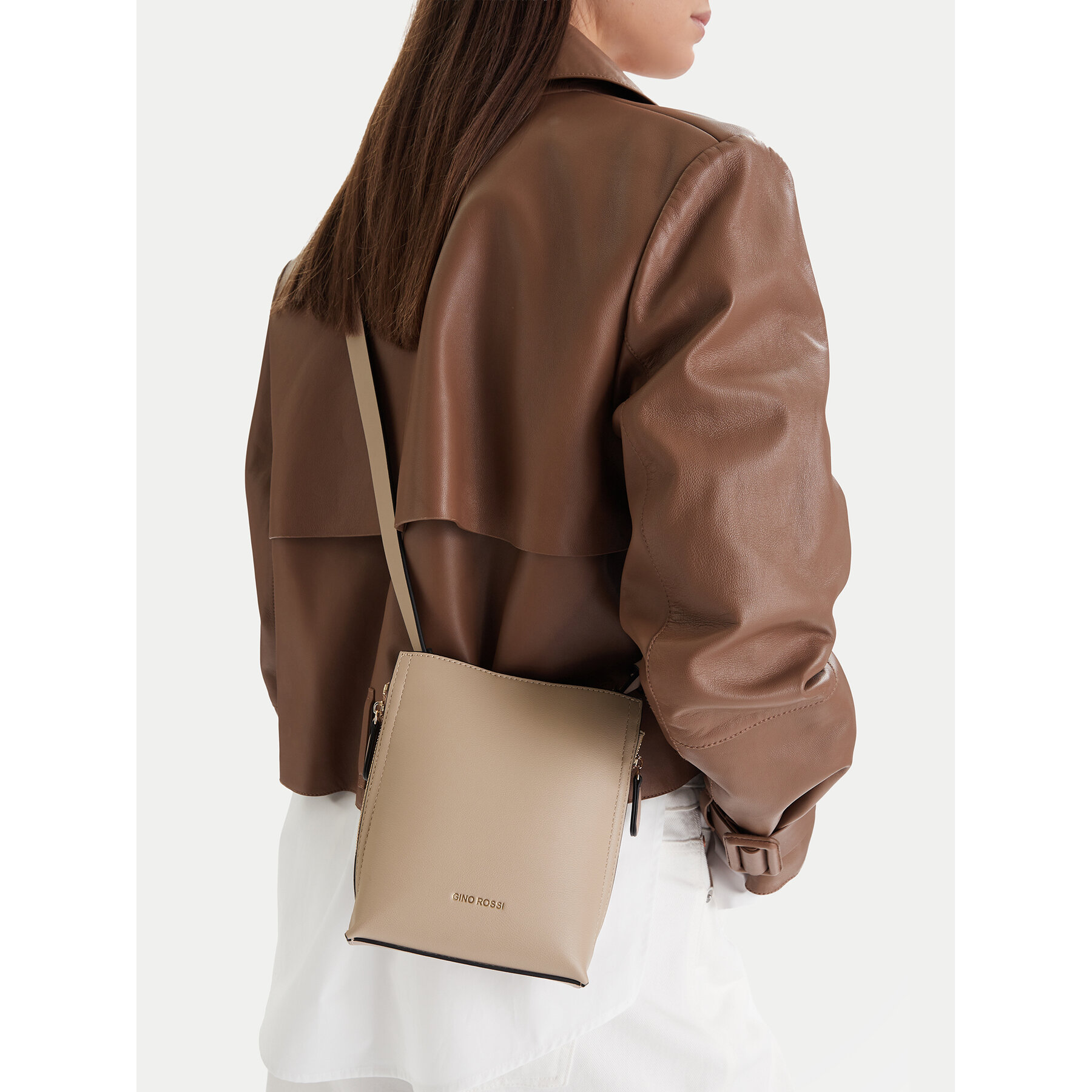 Τσάντα GINO ROSSI EO-LX0293 Μπεζ