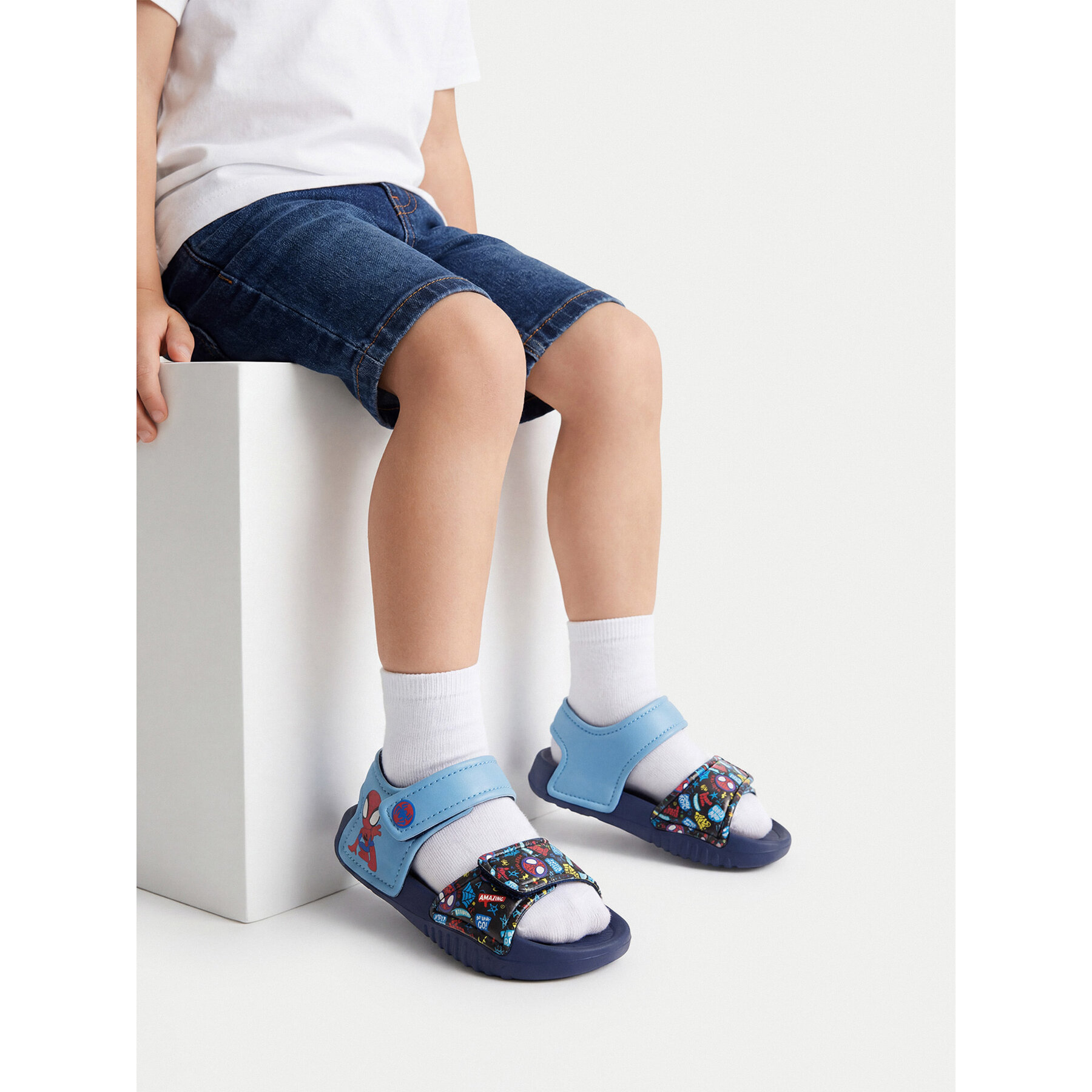 Sandále Spidey CEO-CP88-SS26-346SPID Modrá