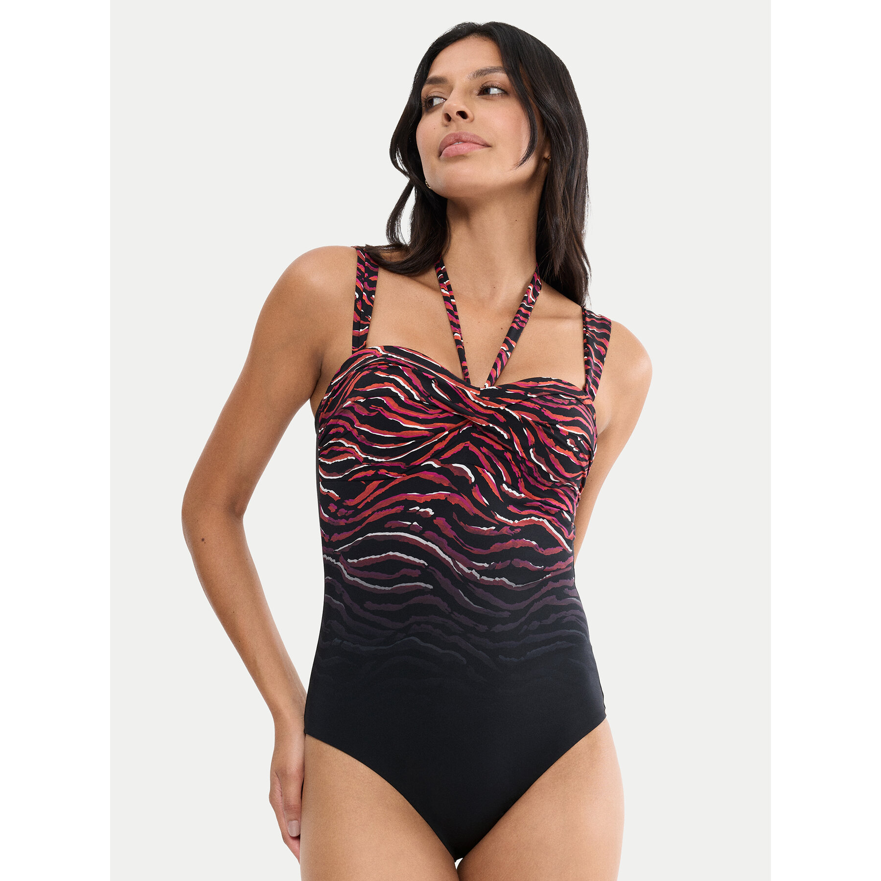 Triumph Badeanzug Summer Wild 10227213 Schwarz