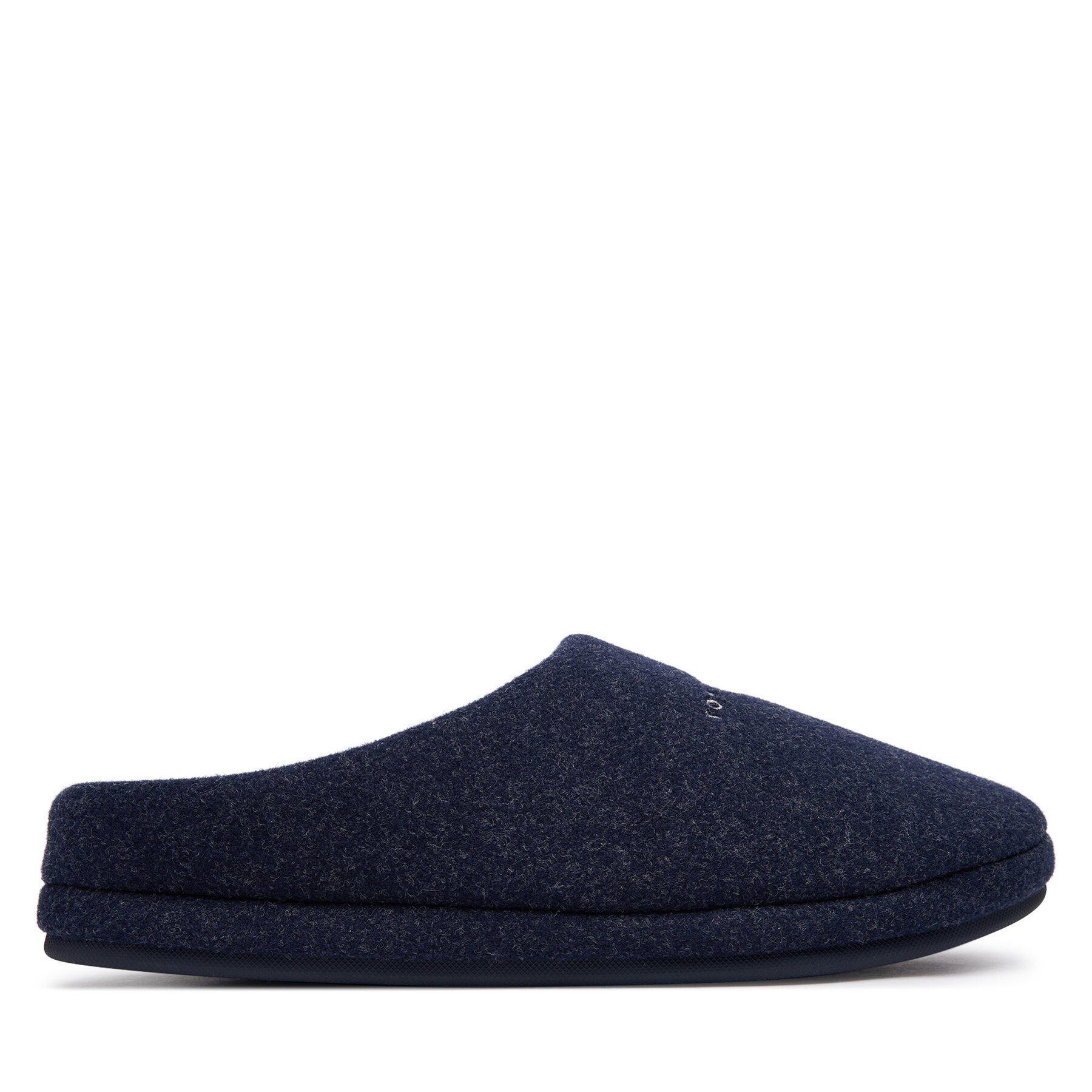 Tommy Hilfiger Hausschuhe Felt House Shoe FM0FM06017 Dunkelblau