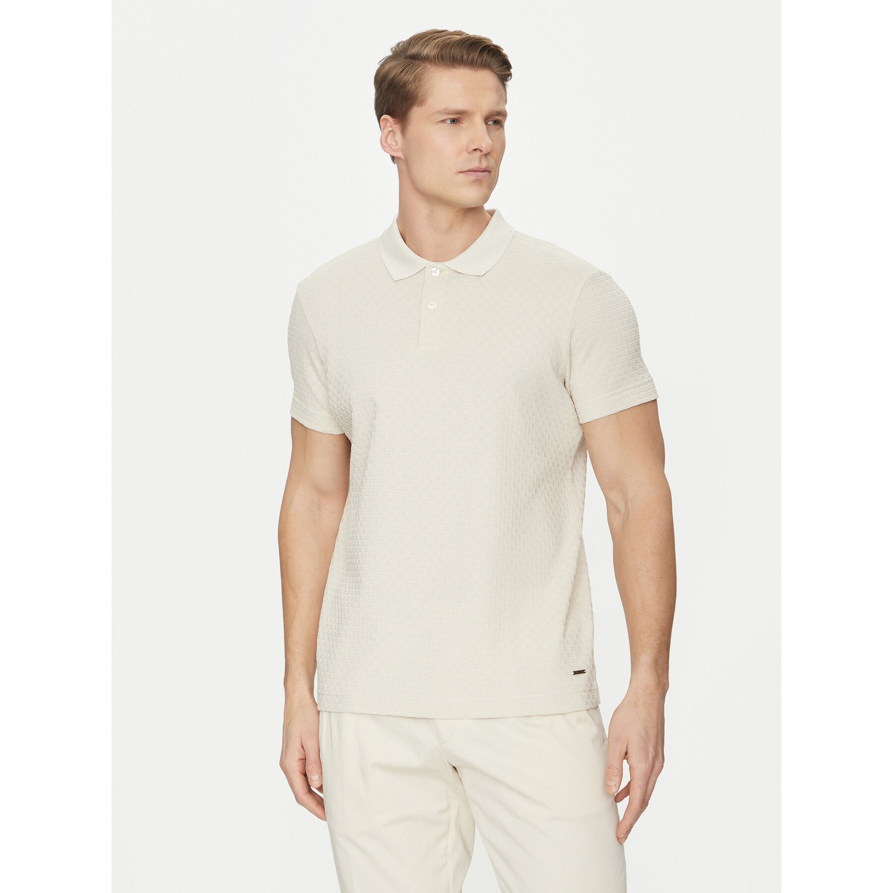 JOOP! JOOP! Polo 10018924 30044673 Μπεζ Regular Fit
