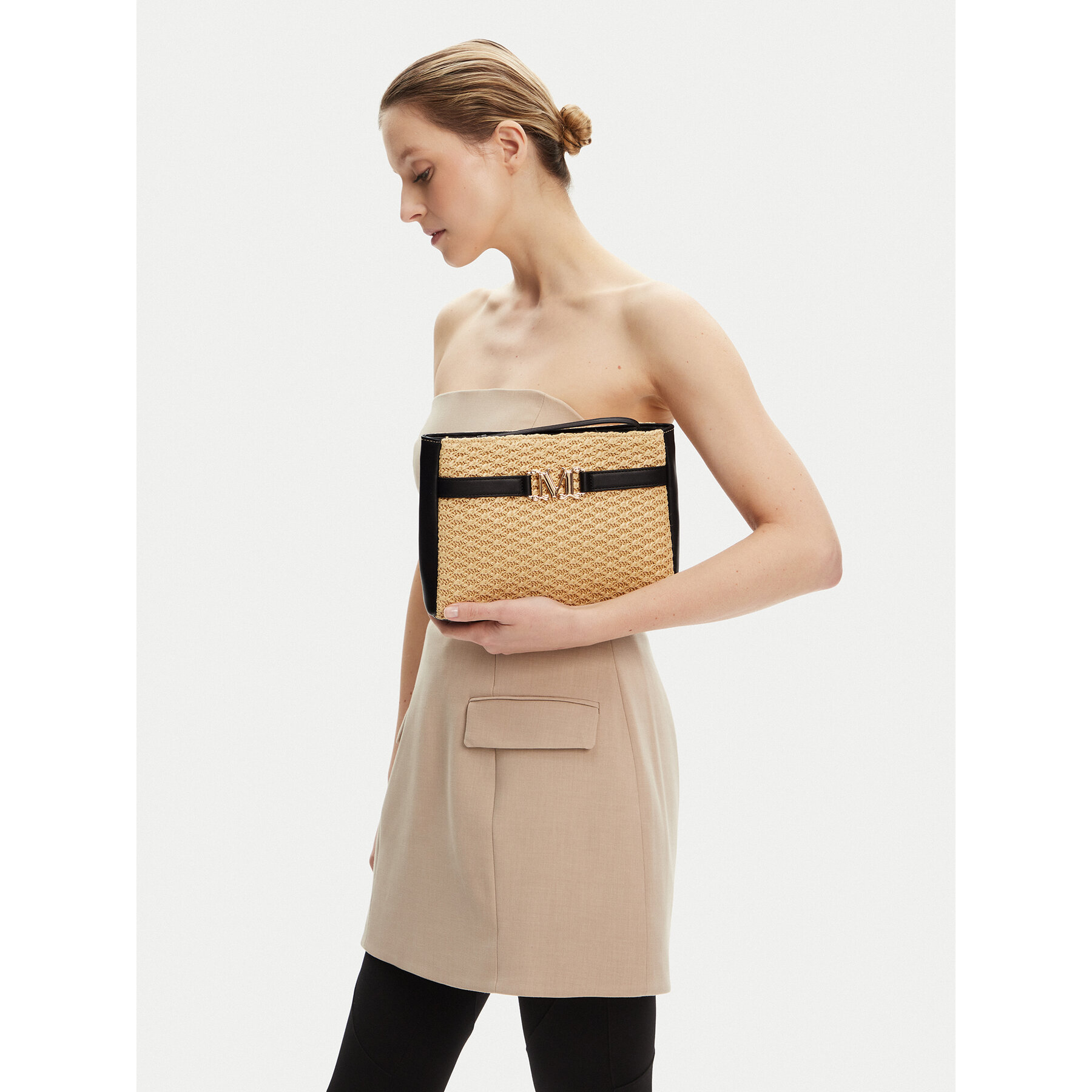 Kabelka Max Mara Beachwear 2516511089650 Béžová