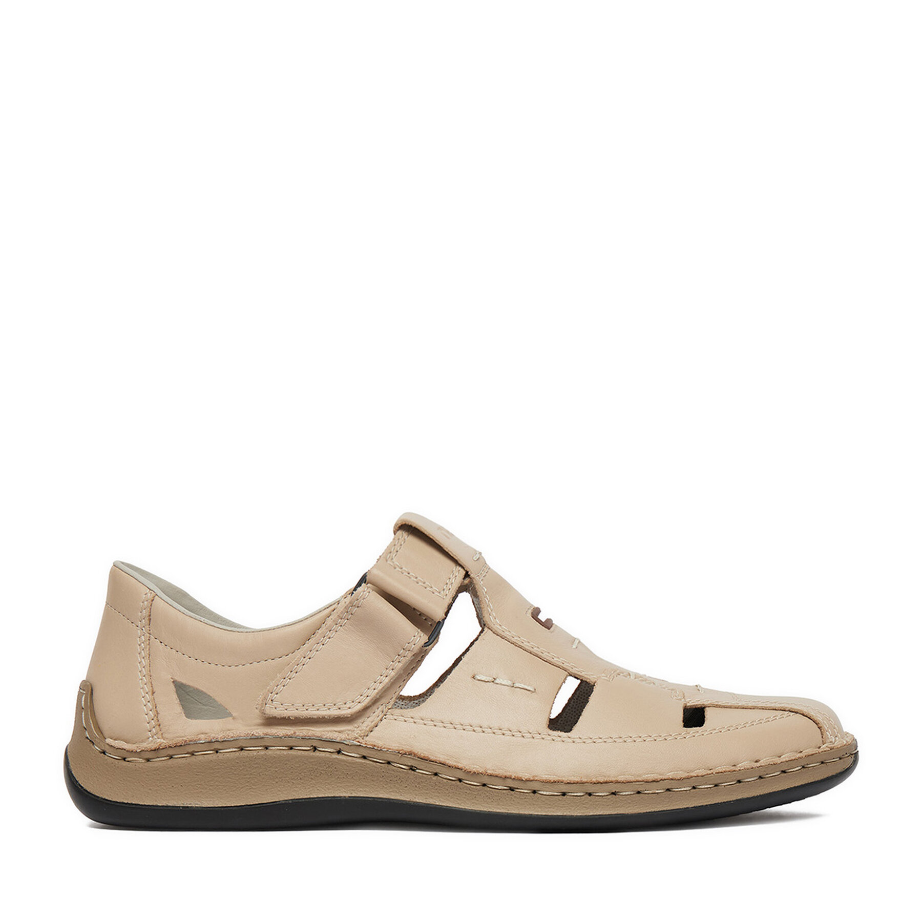 Rieker Hombre Zapatos hasta el tobillo, Talla : 42, Beige claro, CEO-05284-60
