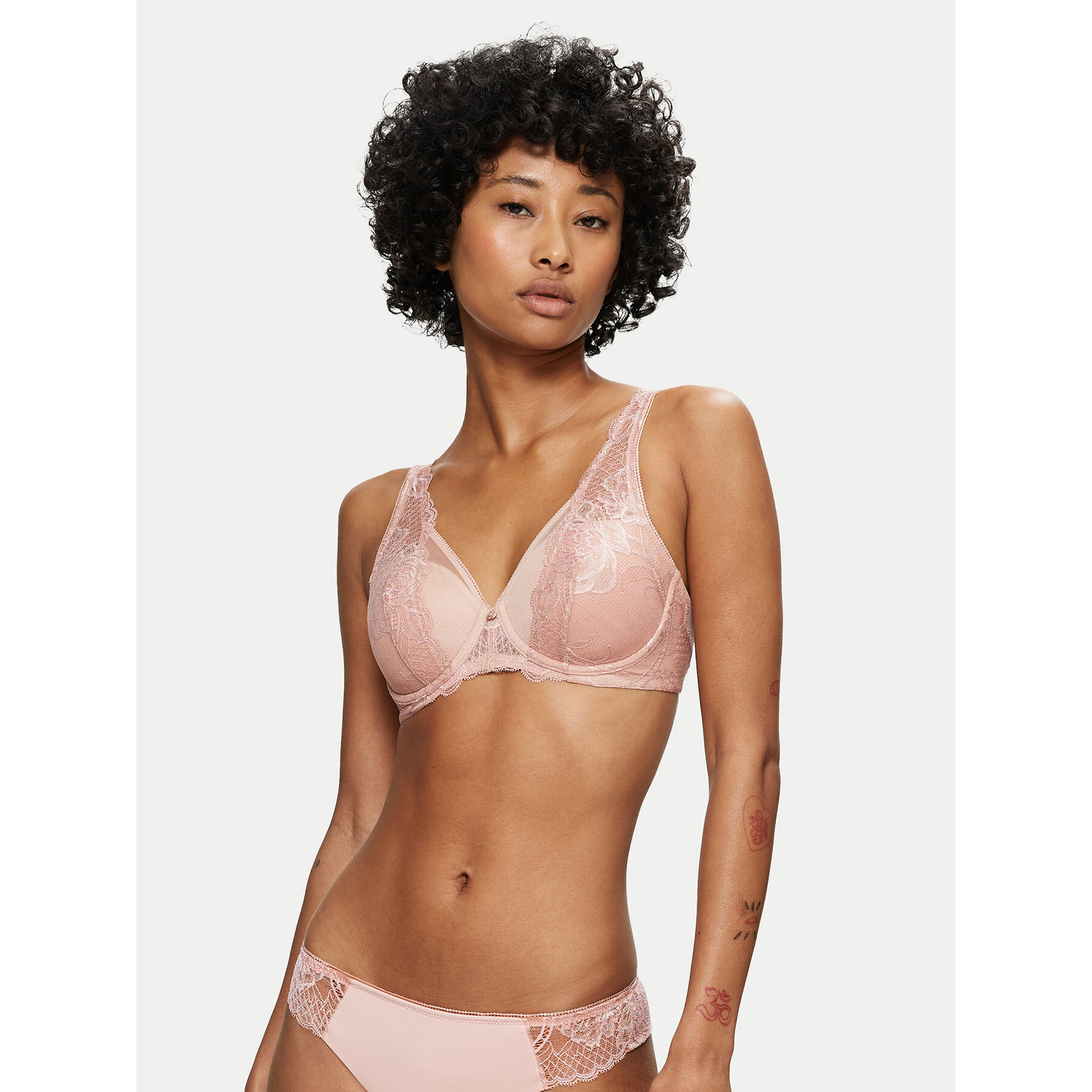 Triumph Reggiseno con ferretto Wild Peony Florale 10209627 Rosa