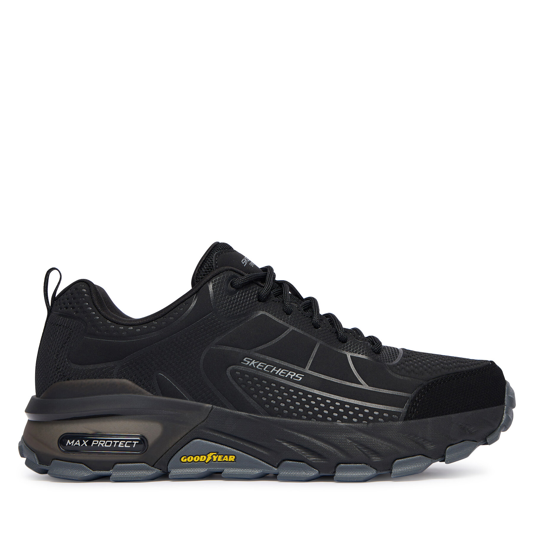 Trekingová obuv Skechers Max Protect 237672 BKCC Čierna