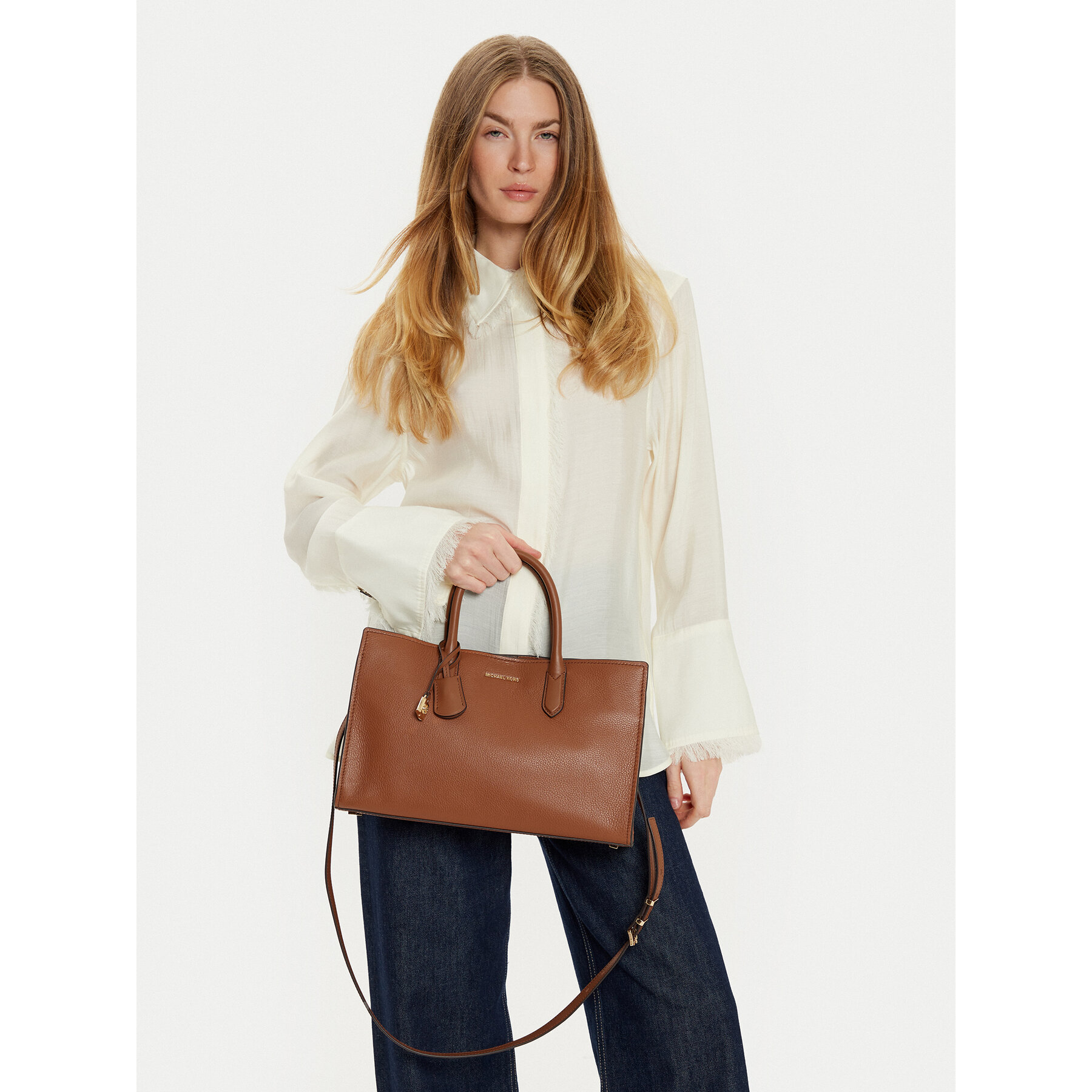 Borsetta MICHAEL Michael Kors 30F4GETS2L Marrone