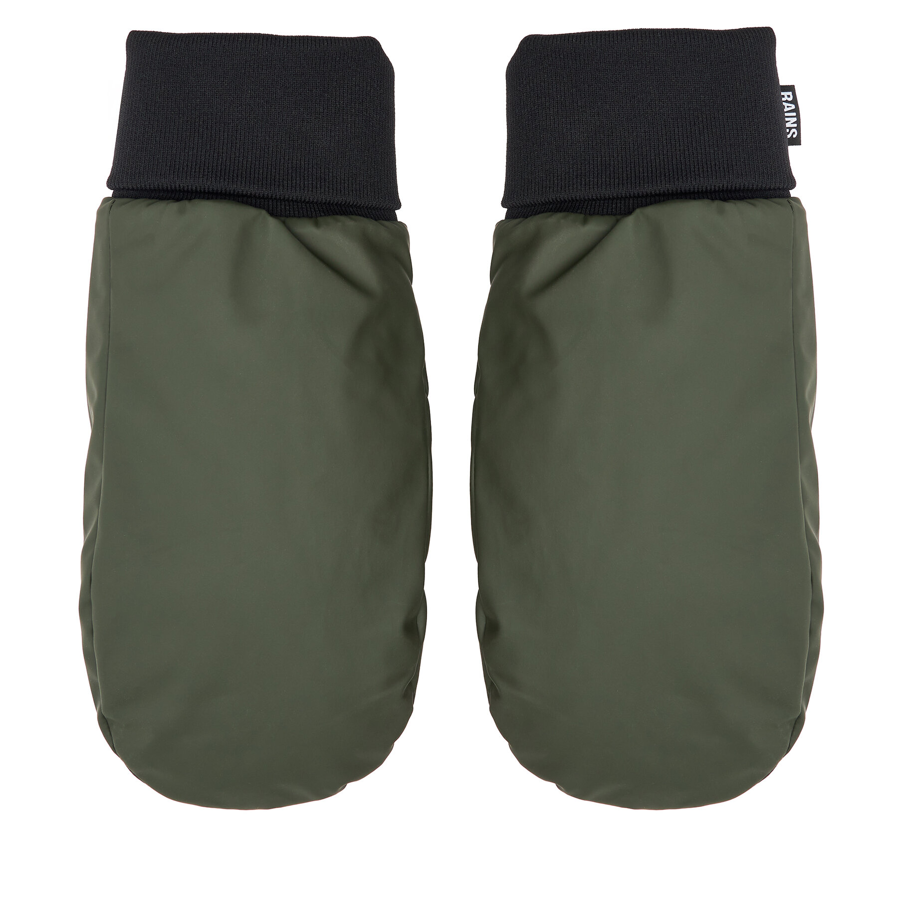 Guanti Rains Alta Puffer Mittens 16070 Verde, Taglia M_L, taglia : M_L