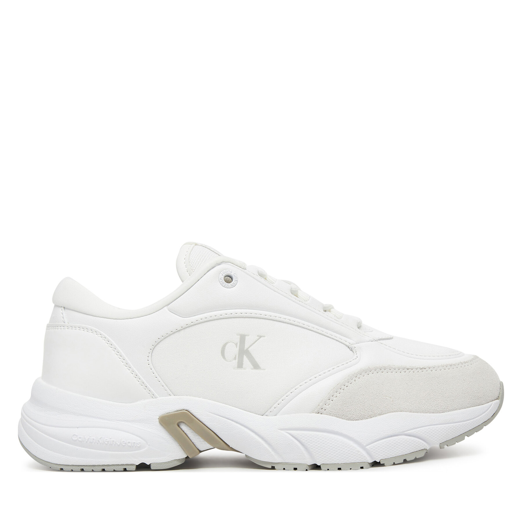 Női Sportcipő Calvin Klein Jeans, Méret: 39, Fehér, Retro Tennis Mg Mix YW0YW01743