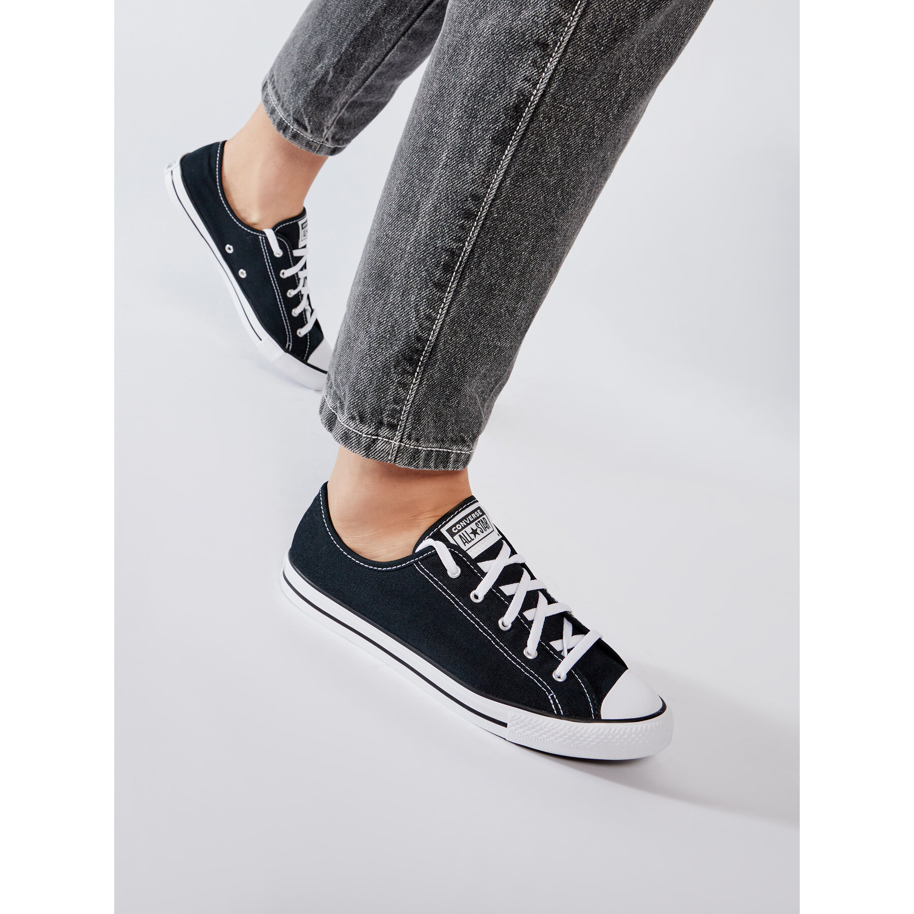 Teniși Converse Chuck Taylor All Star Dainty Ox 564982C Negru